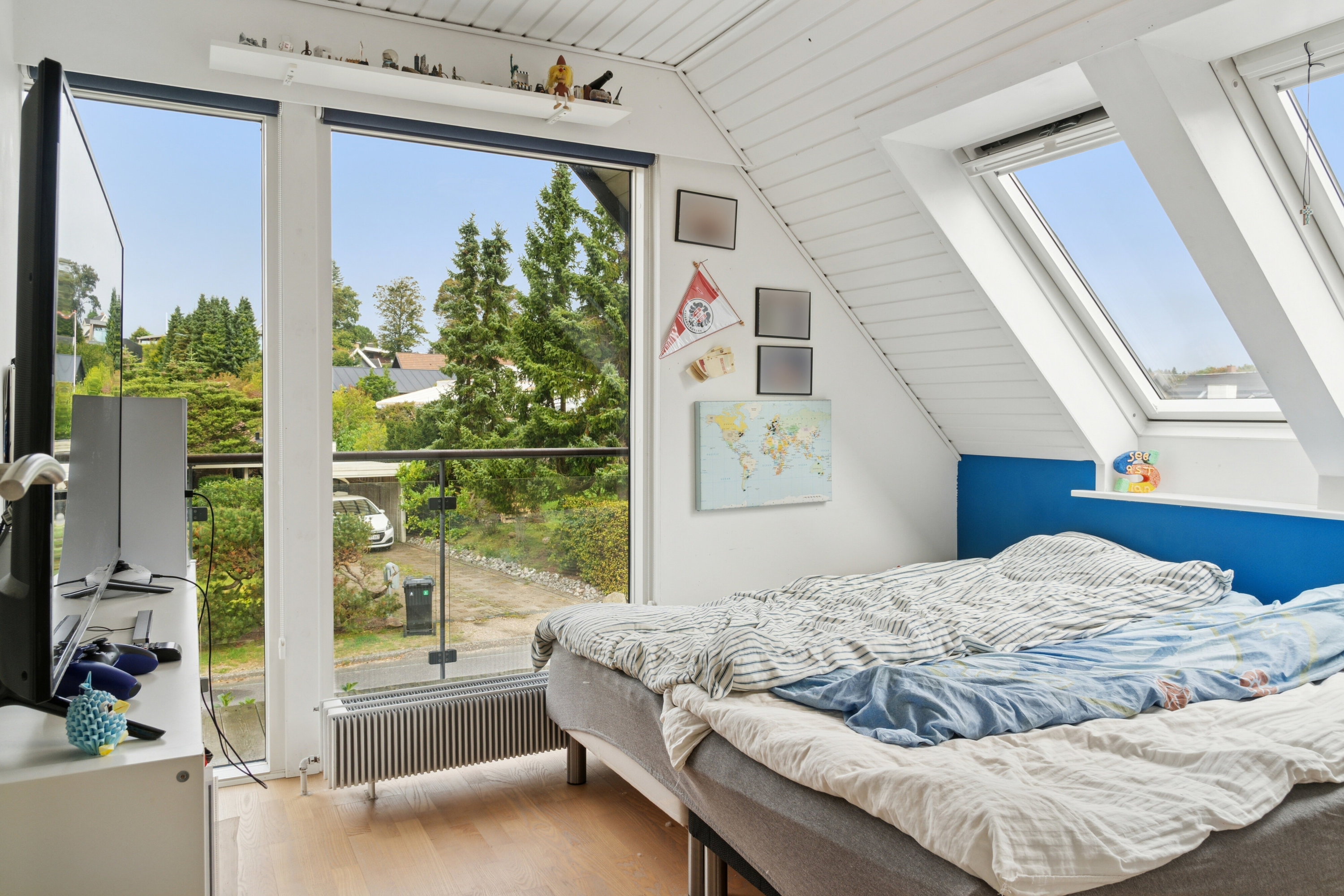 Fremhævet soveværelse billede i fuldskærmstilstand. Billede af Sagasvej 19, 8600 Silkeborg