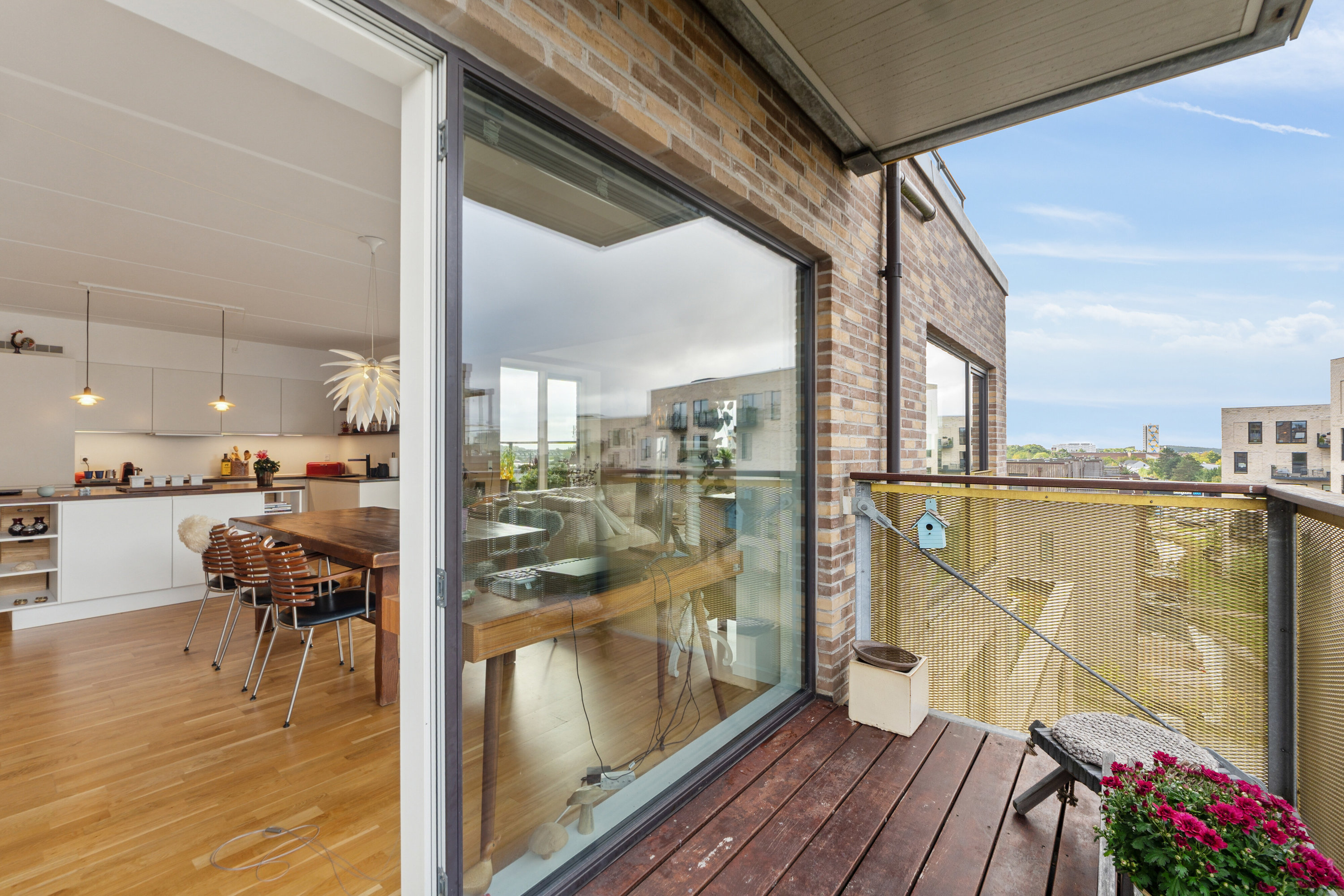 Fremhævet altan billede i fuldskærmstilstand. Billede af Kaffevej 39, 4. tv., 2610 Rødovre