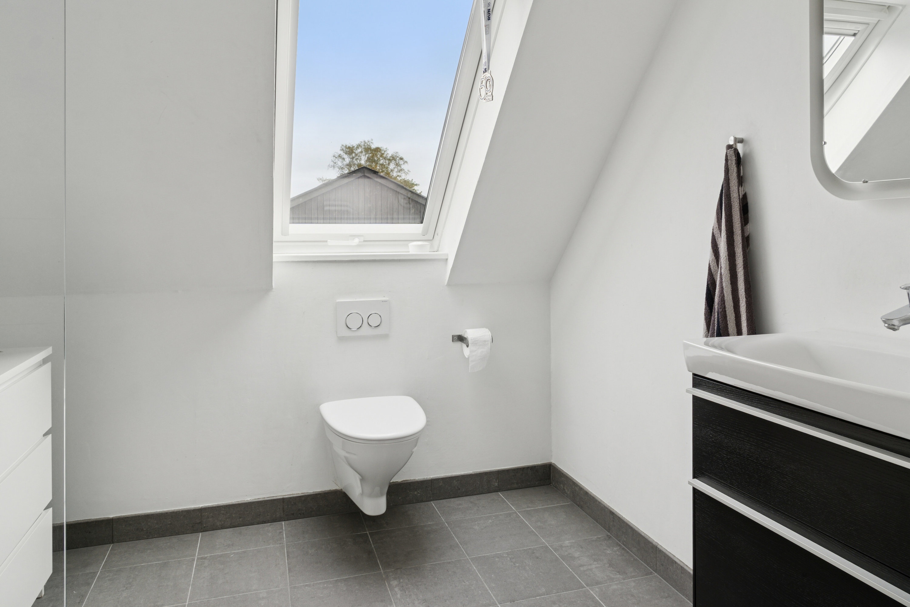 Fremhævet badeværelse billede i fuldskærmstilstand. Billede af Sagasvej 19, 8600 Silkeborg