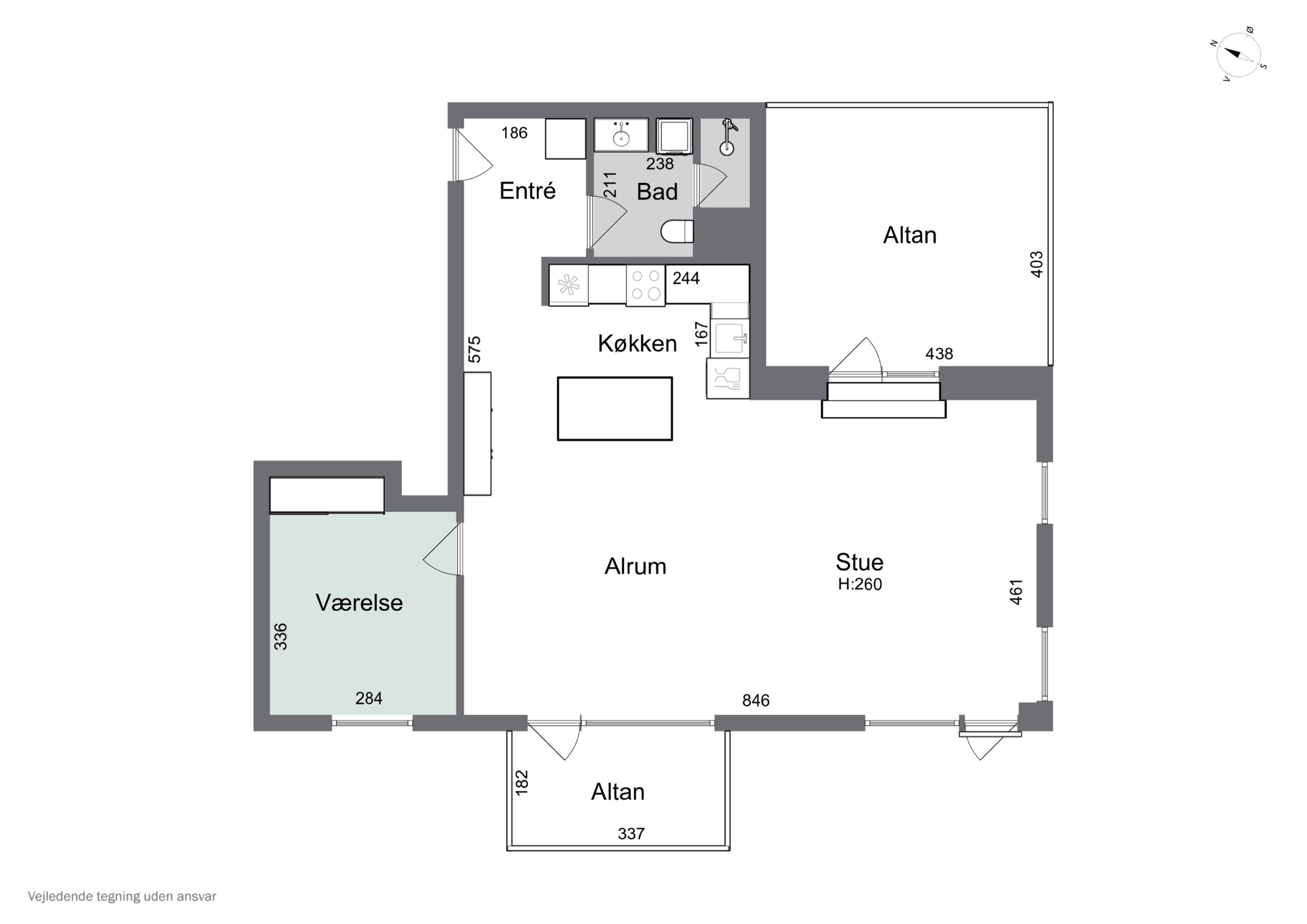 Plantegninger billede af Kaffevej 39, 4. tv., 2610 Rødovre