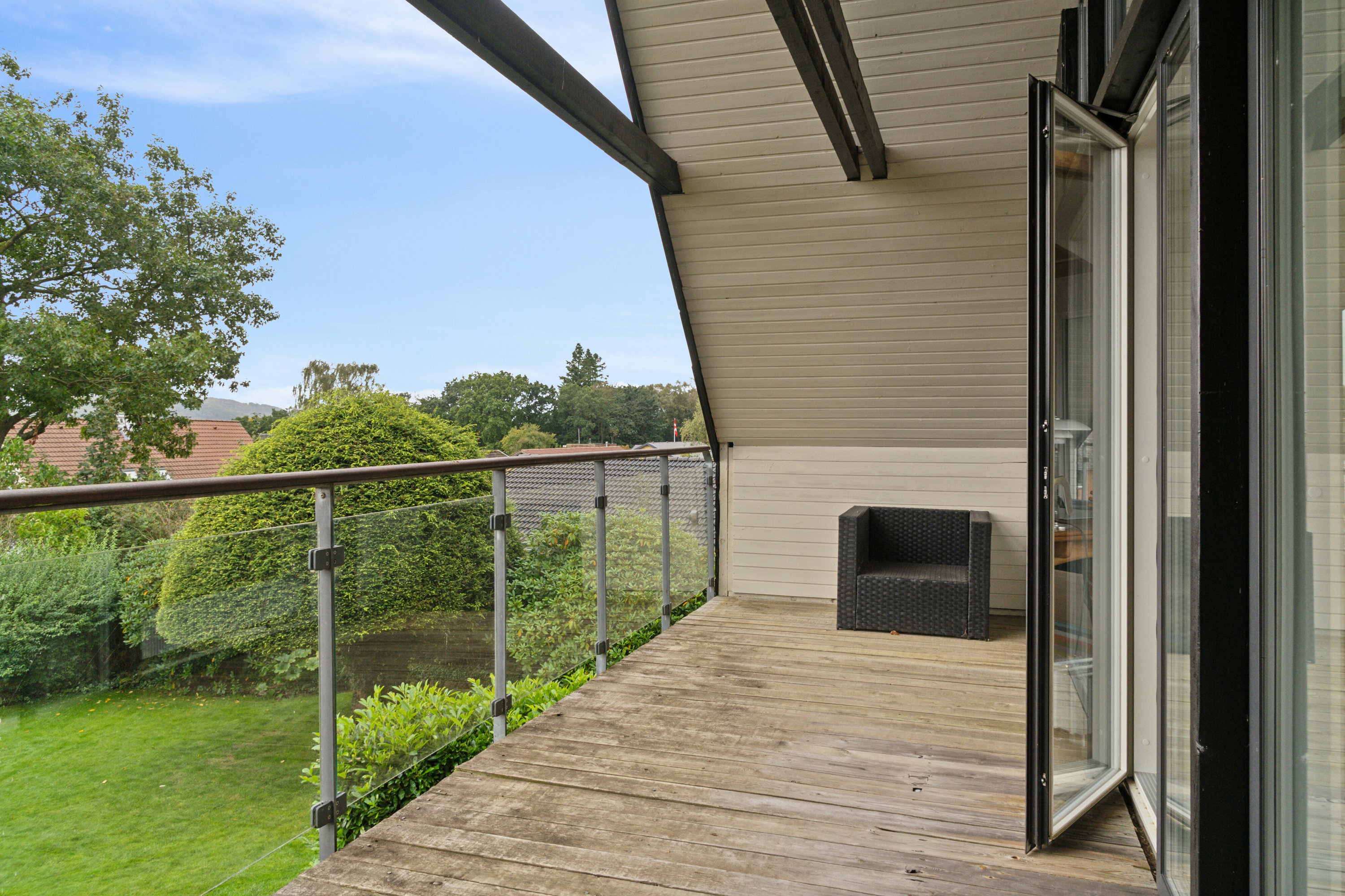 Fremhævet altan billede i fuldskærmstilstand. Billede af Sagasvej 19, 8600 Silkeborg