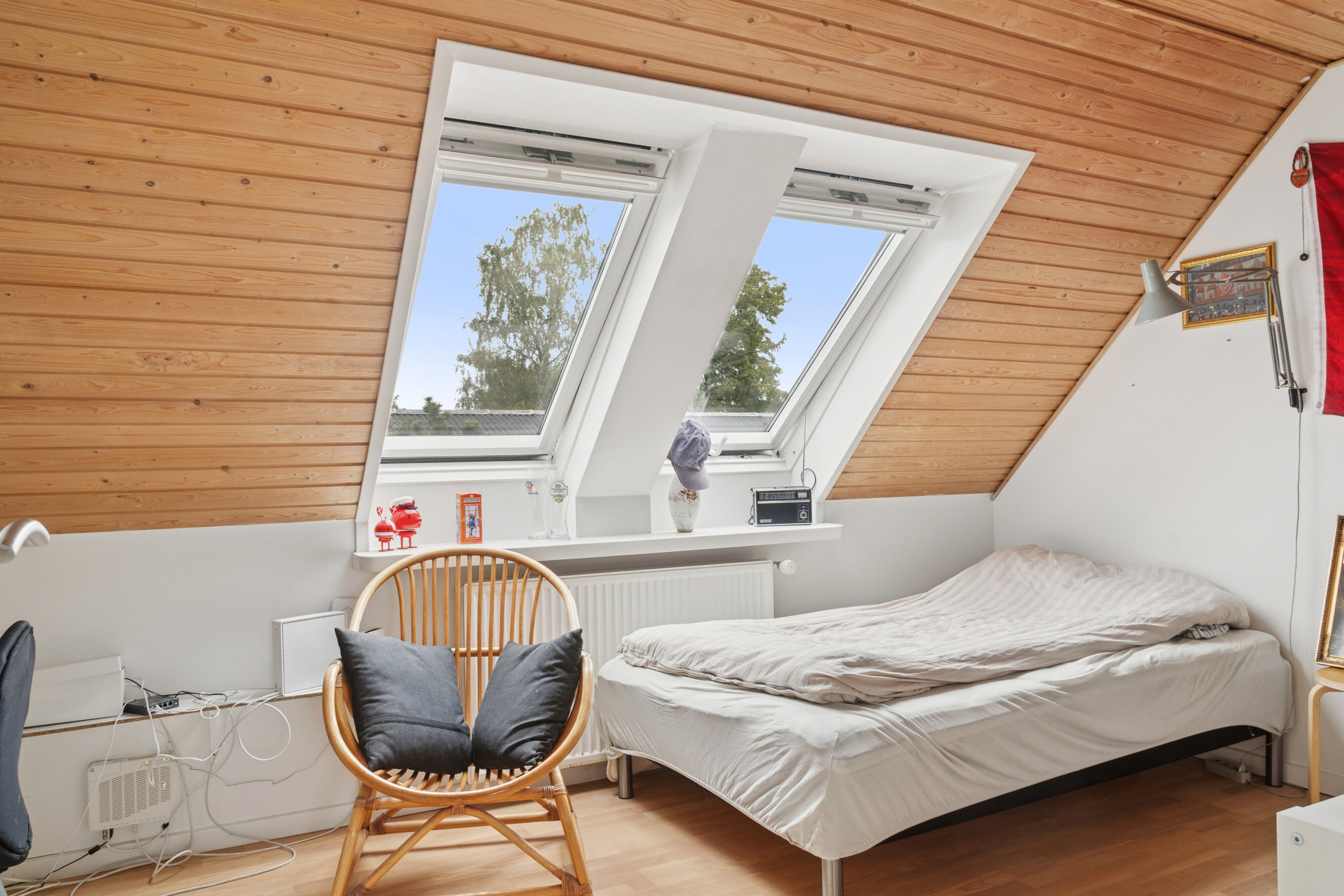 Fremhævet soveværelse billede i fuldskærmstilstand. Billede af Sagasvej 19, 8600 Silkeborg