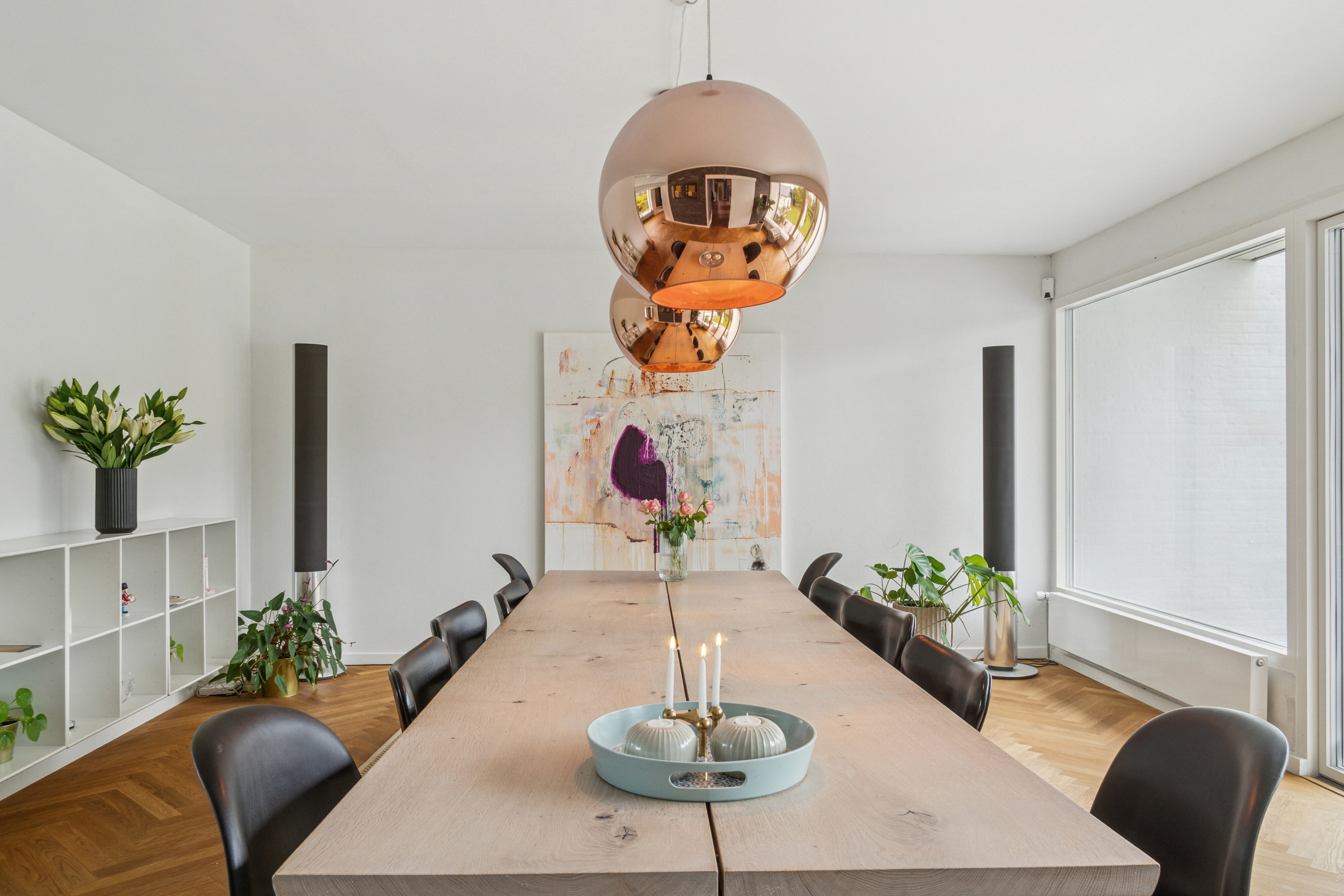 Fremhævet spisestue billede i fuldskærmstilstand. Billede af Ildervej 18B, 8270 Højbjerg