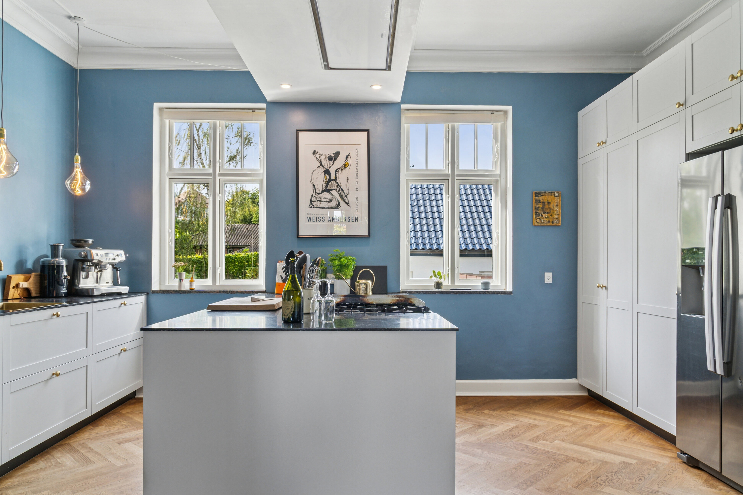 Fremhævet køkken billede i fuldskærmstilstand. Billede af Ildervej 18B, 8270 Højbjerg