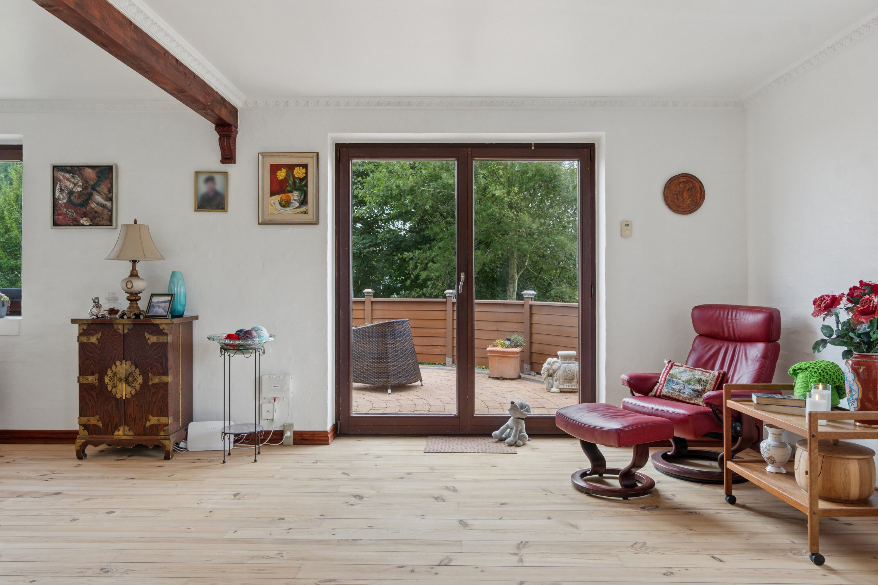 Fremhævet stue billede i fuldskærmstilstand. Billede af Ramsgårdvej 3, Sperring, 7700 Thisted