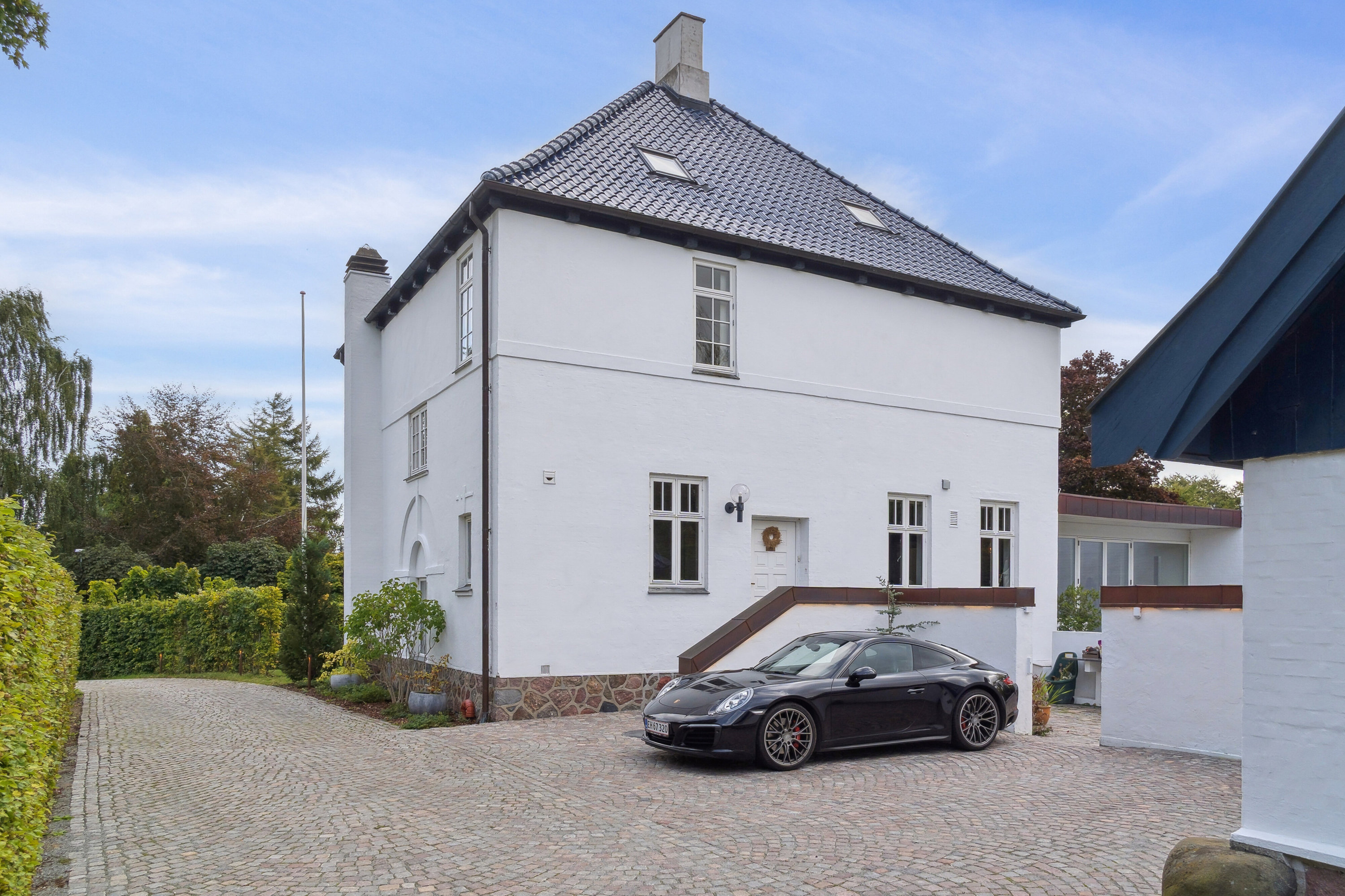 Fremhævet set fra vejen billede i fuldskærmstilstand. Billede af Ildervej 18B, 8270 Højbjerg