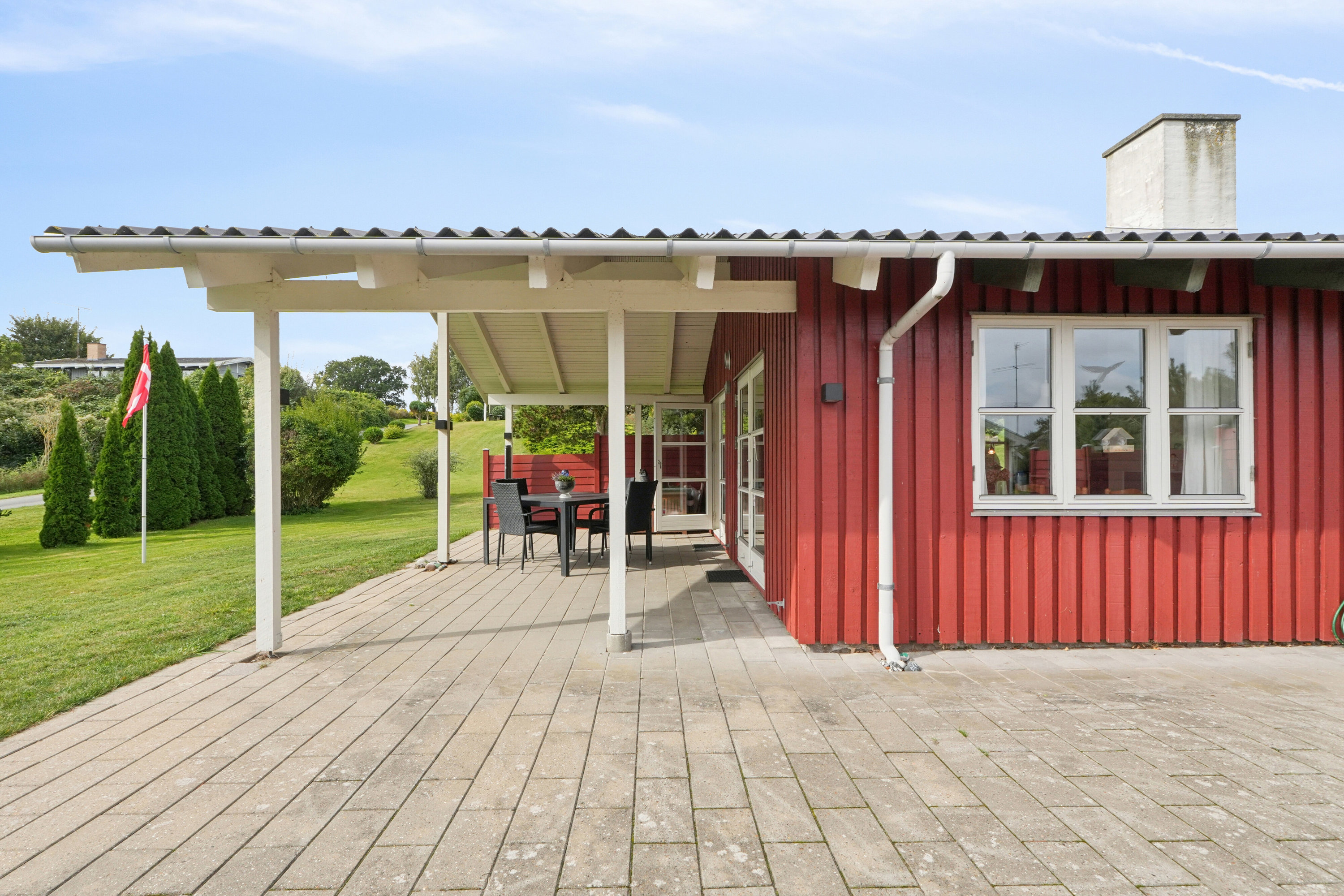 Fremhævet set fra vejen billede i fuldskærmstilstand. Billede af Banken 18, Spodsbj Drej, 5900 Rudkøbing