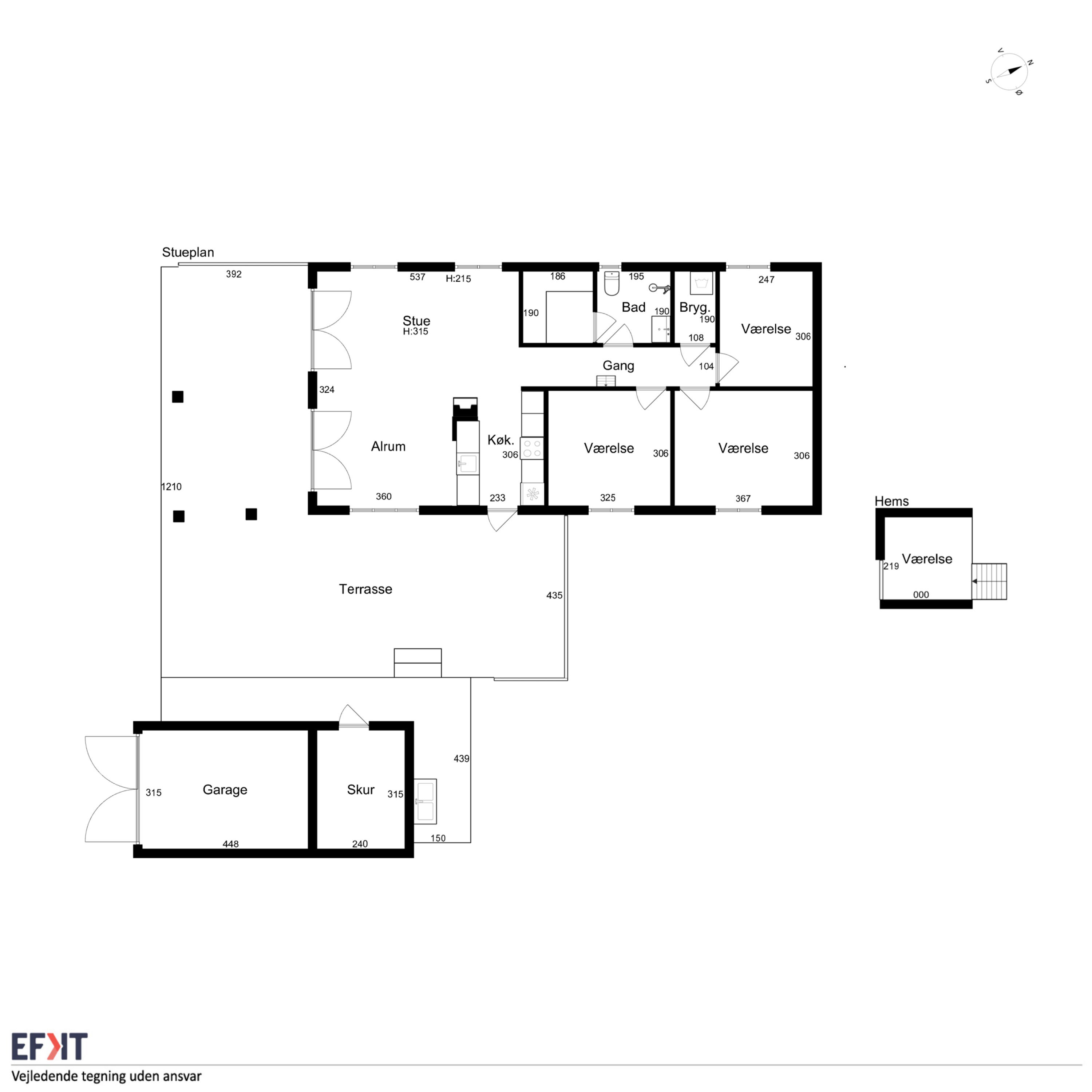 Plantegninger billede af Banken 18, Spodsbj Drej, 5900 Rudkøbing