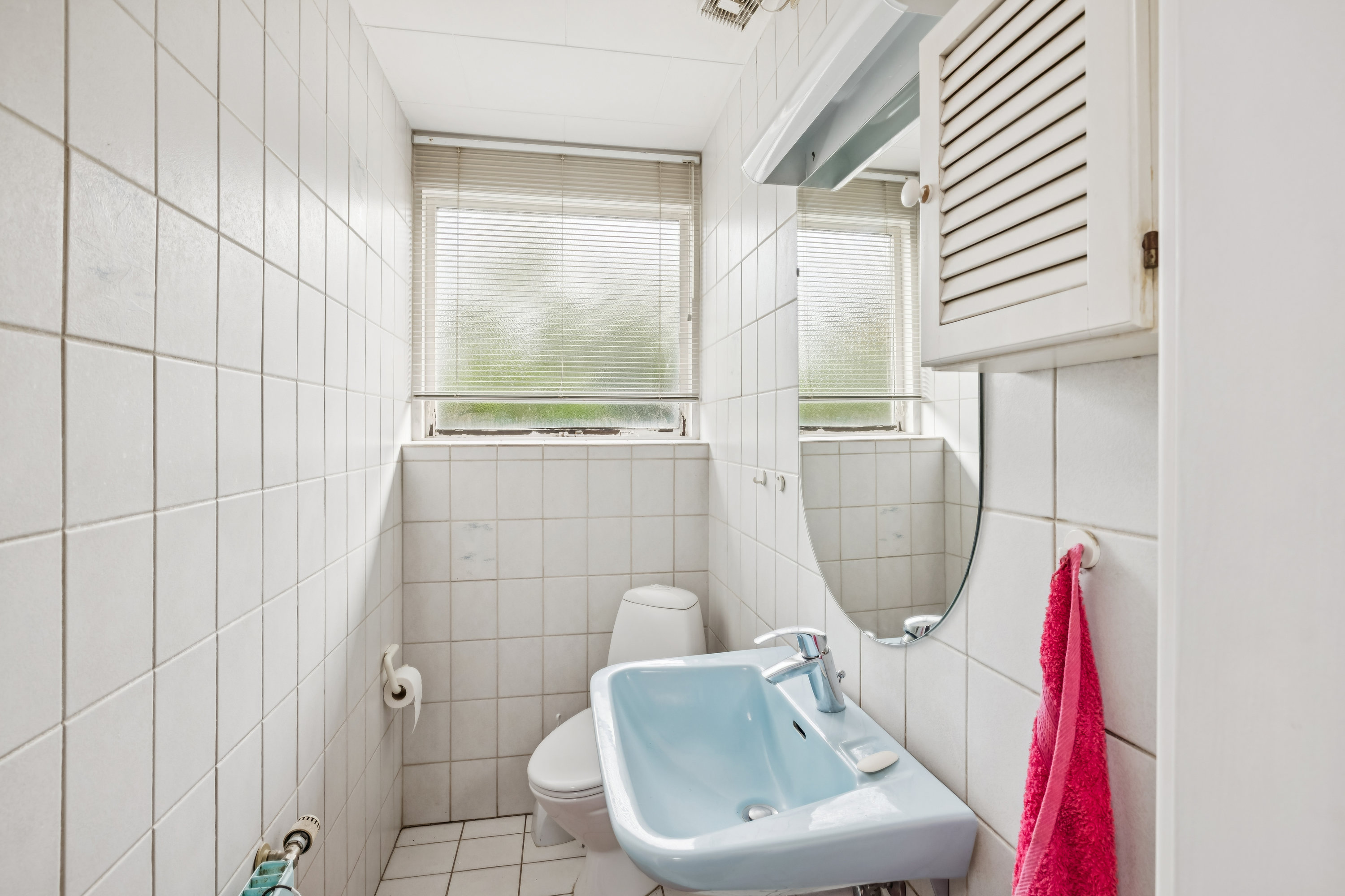 Fremhævet badeværelse billede i fuldskærmstilstand. Billede af Skovvangen 4, 8500 Grenaa