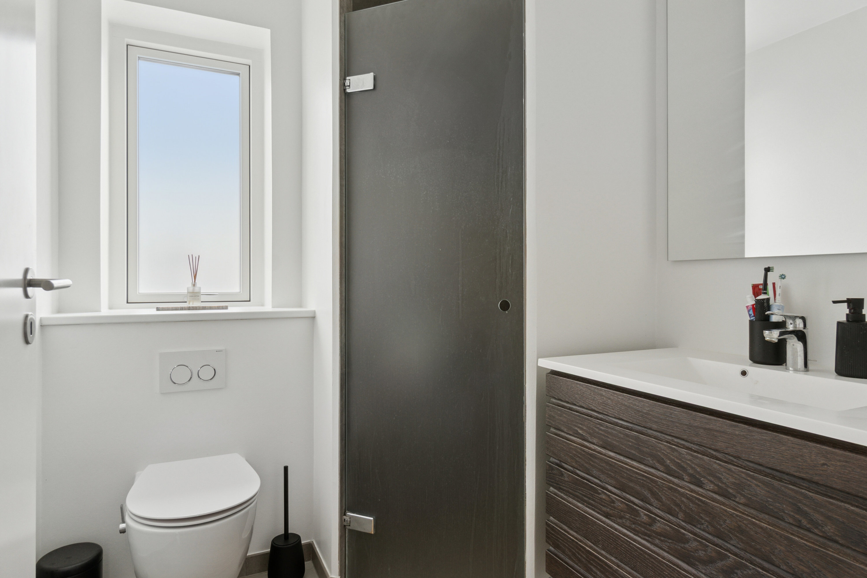 Fremhævet badeværelse billede i fuldskærmstilstand. Billede af Skælskørvej 22A, 4200 Slagelse