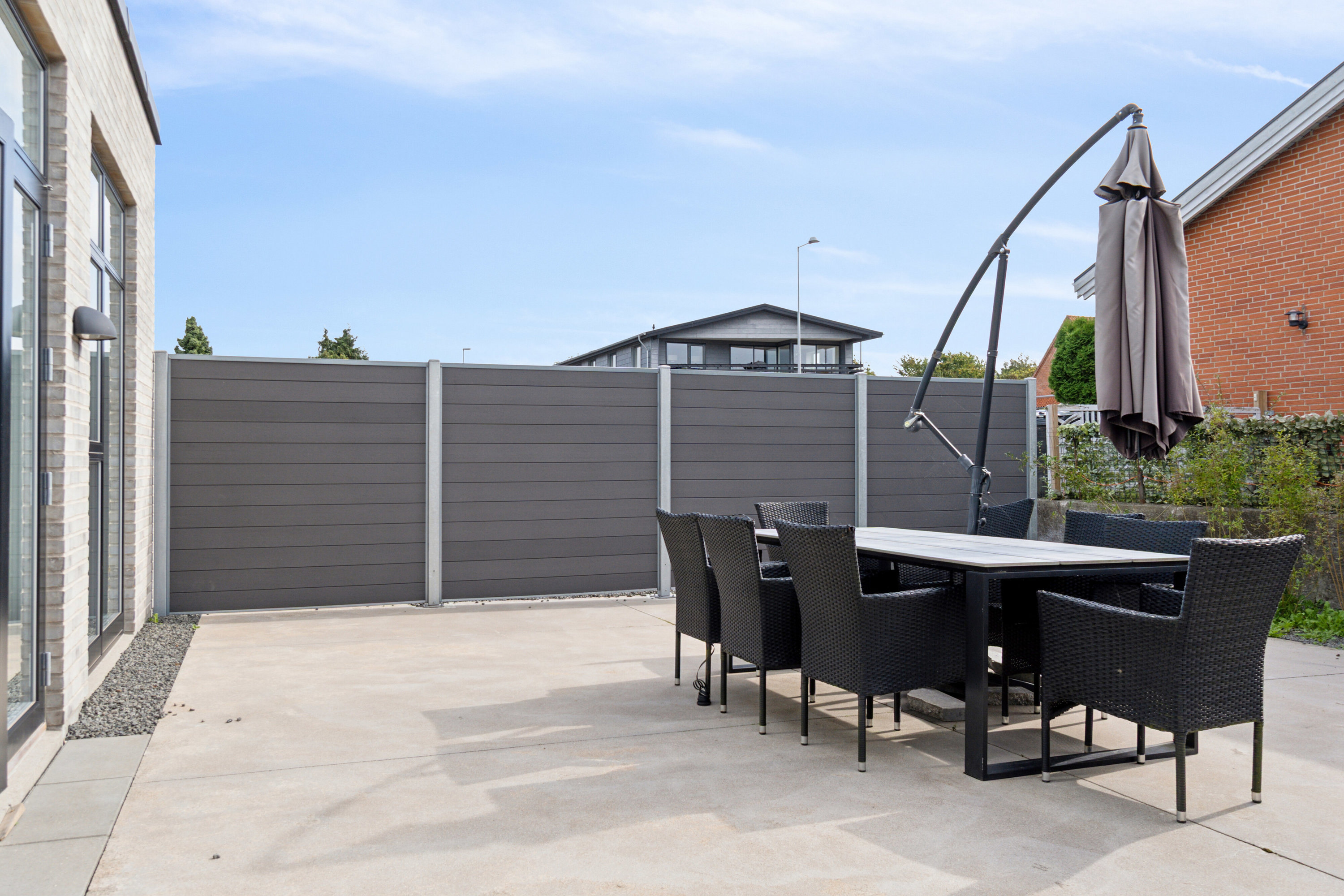 Fremhævet terrasse billede i fuldskærmstilstand. Billede af Skælskørvej 22A, 4200 Slagelse