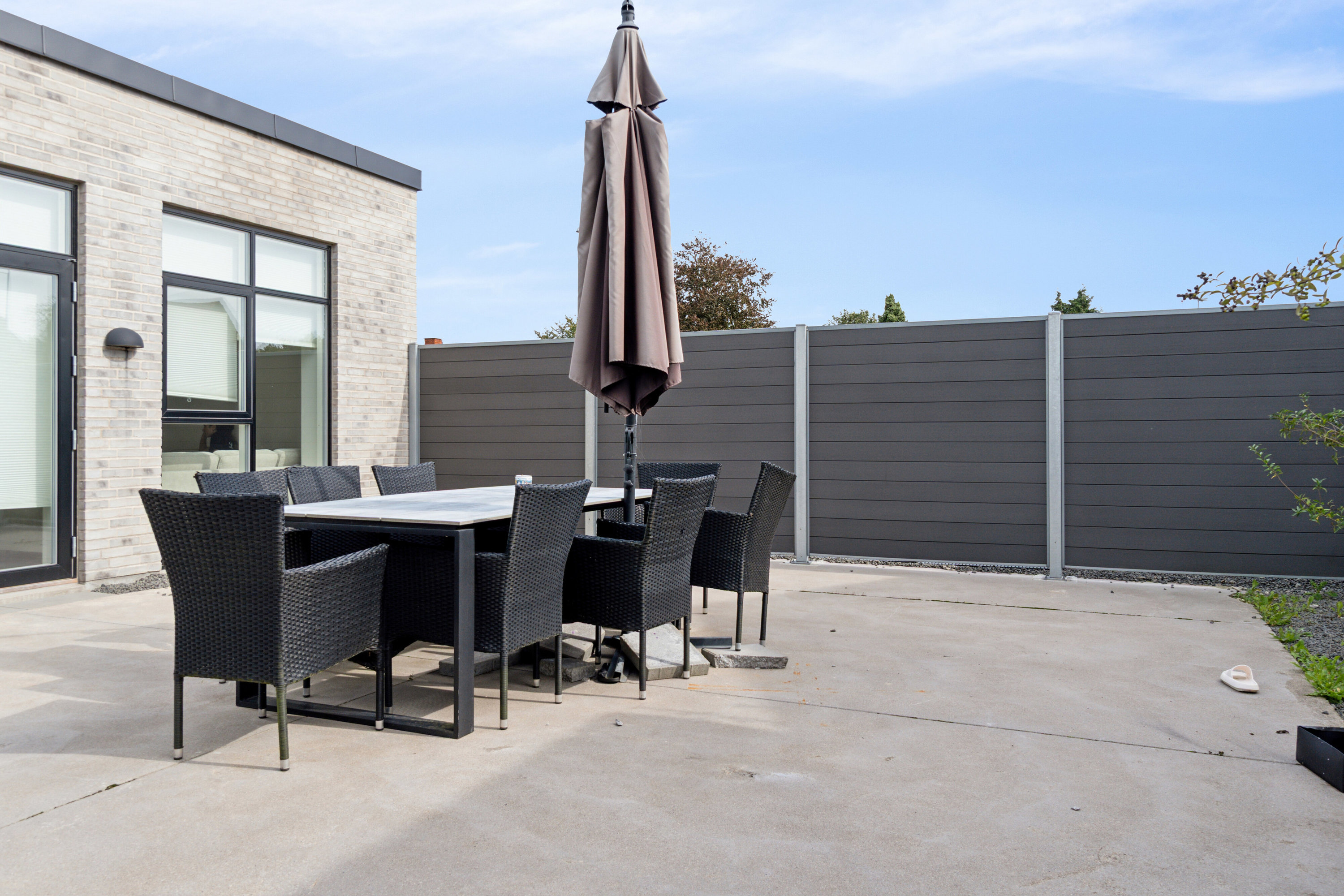 Fremhævet terrasse billede i fuldskærmstilstand. Billede af Skælskørvej 22A, 4200 Slagelse