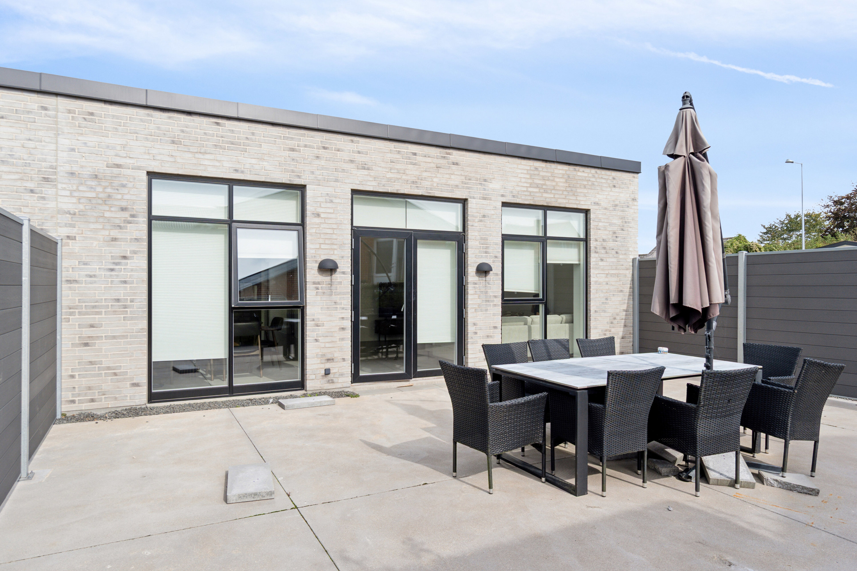 Fremhævet terrasse billede i fuldskærmstilstand. Billede af Skælskørvej 22A, 4200 Slagelse