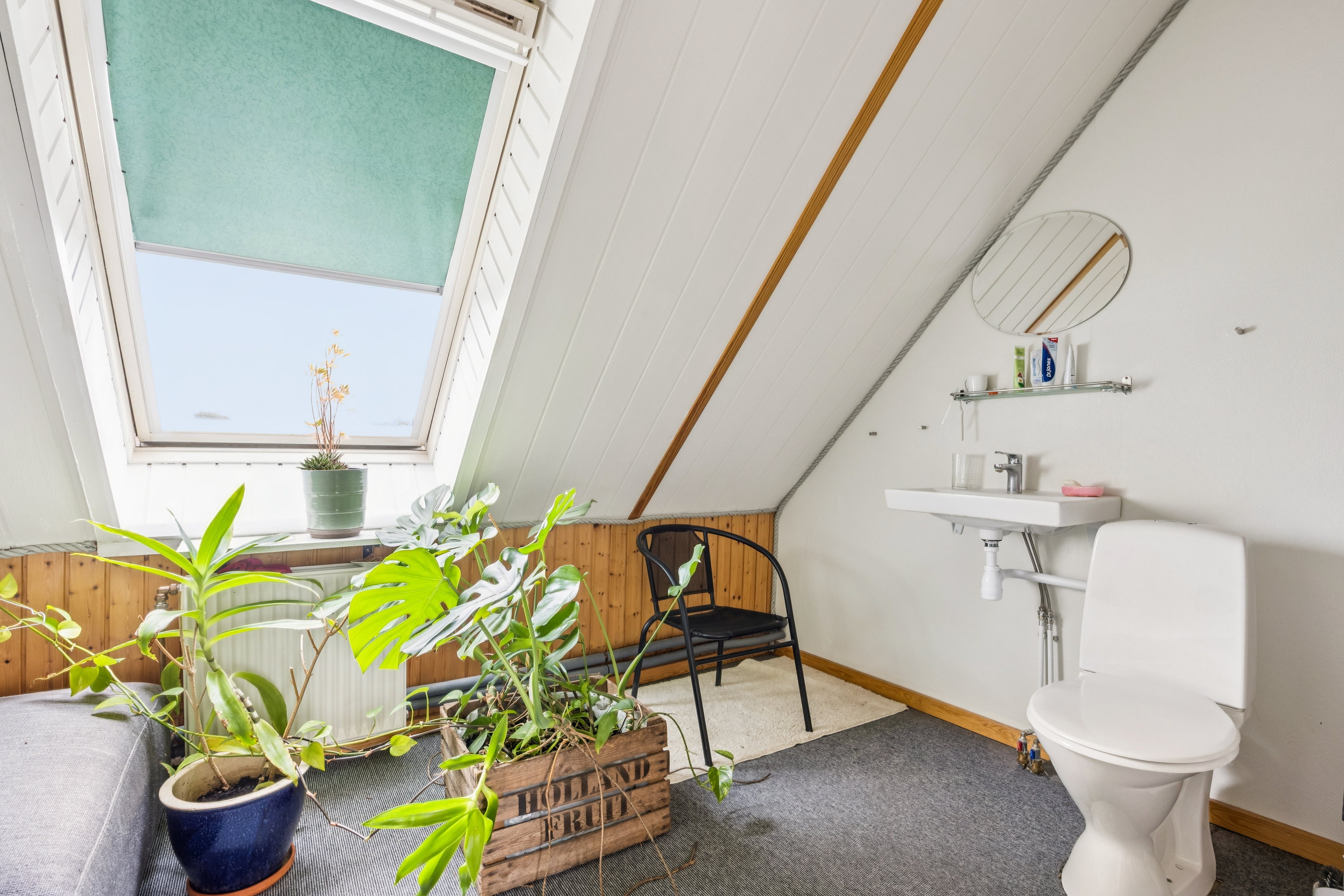 Fremhævet badeværelse billede i fuldskærmstilstand. Billede af Kildebanken 13, 4681 Herfølge