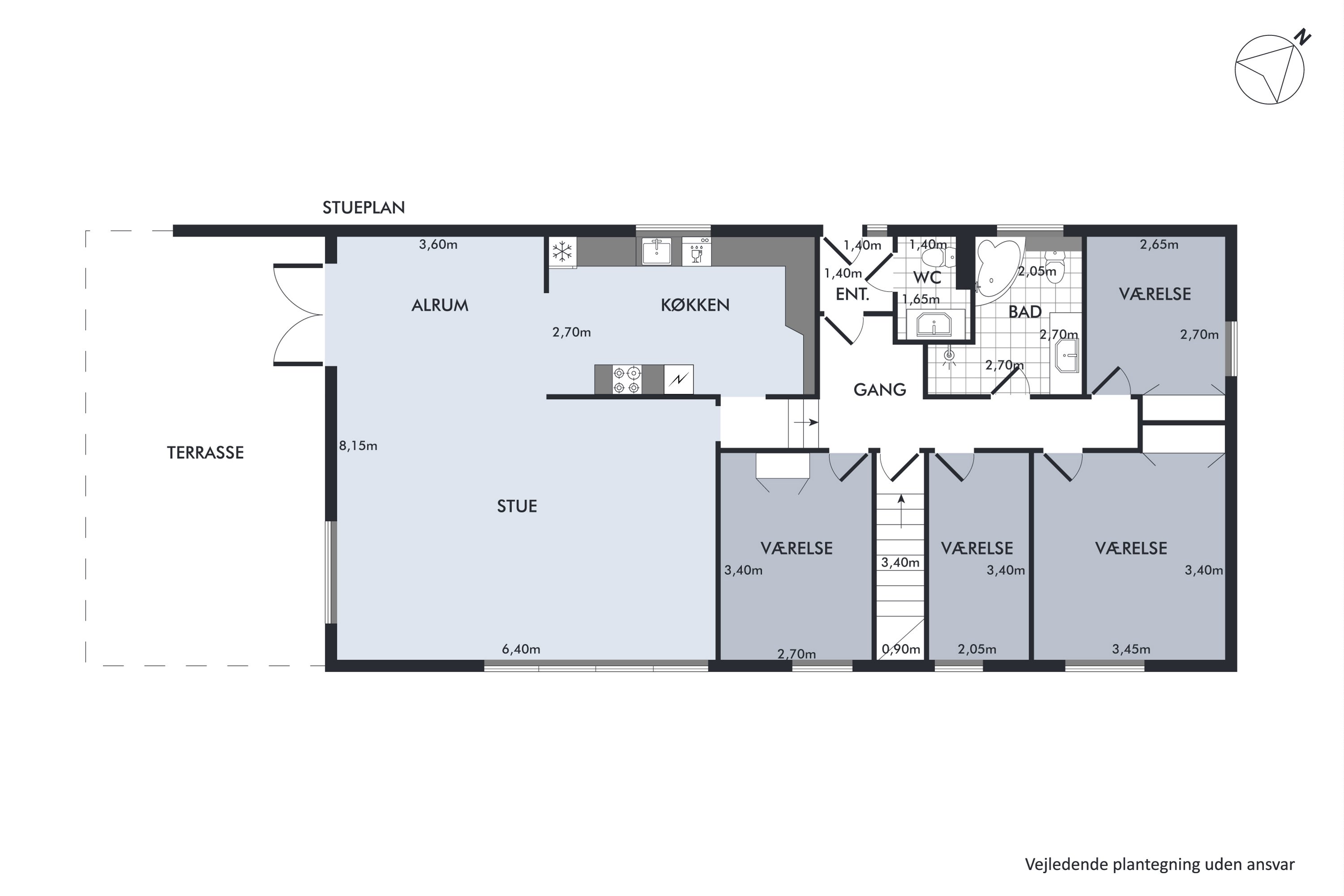 Plantegninger billede af Byleddet 3, 8920 Randers NV