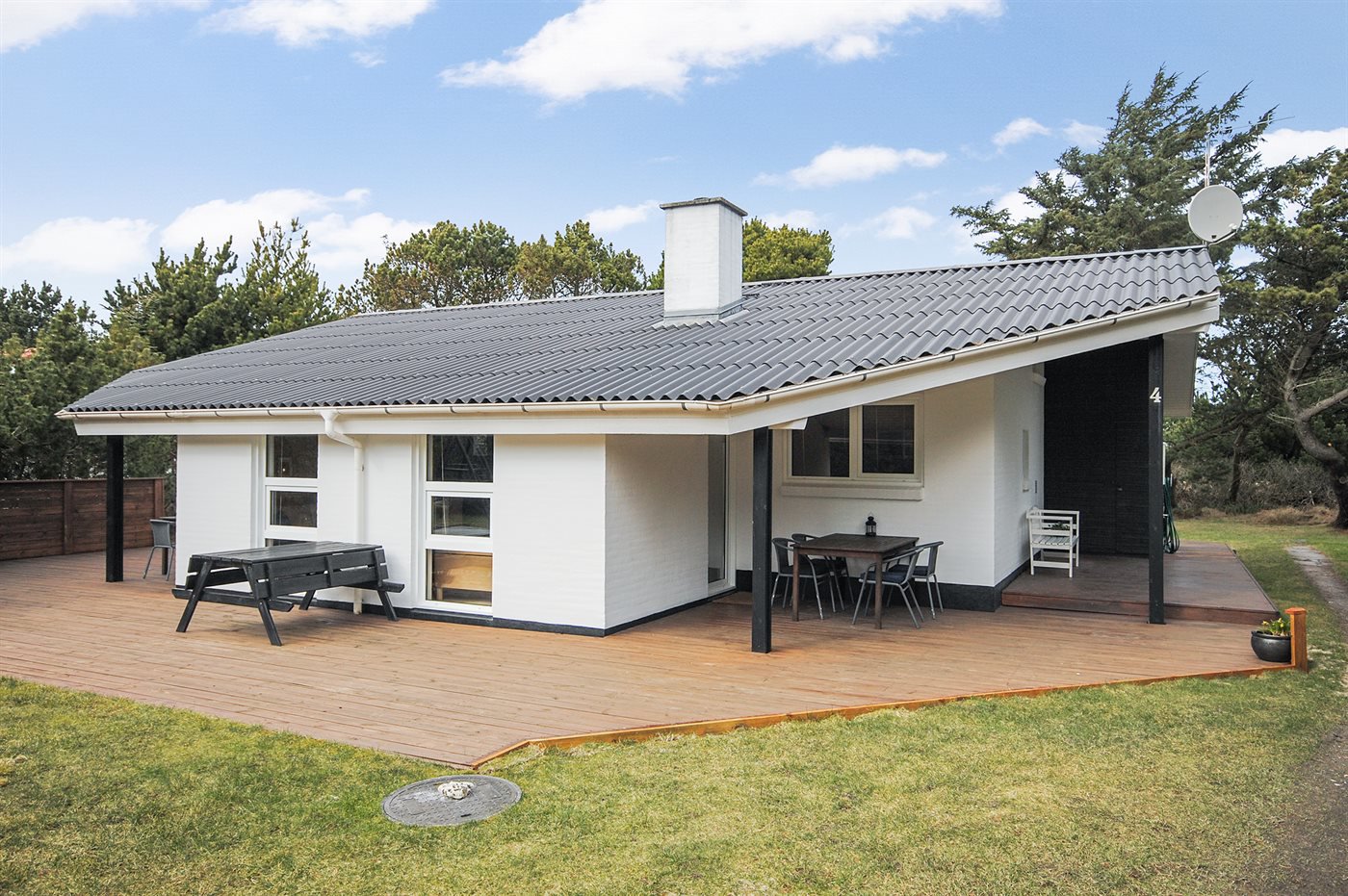 Fremhævet street view billede i fuldskærmstilstand. Billede af Ørhagevej 4, Klitmøller, 7700 Thisted