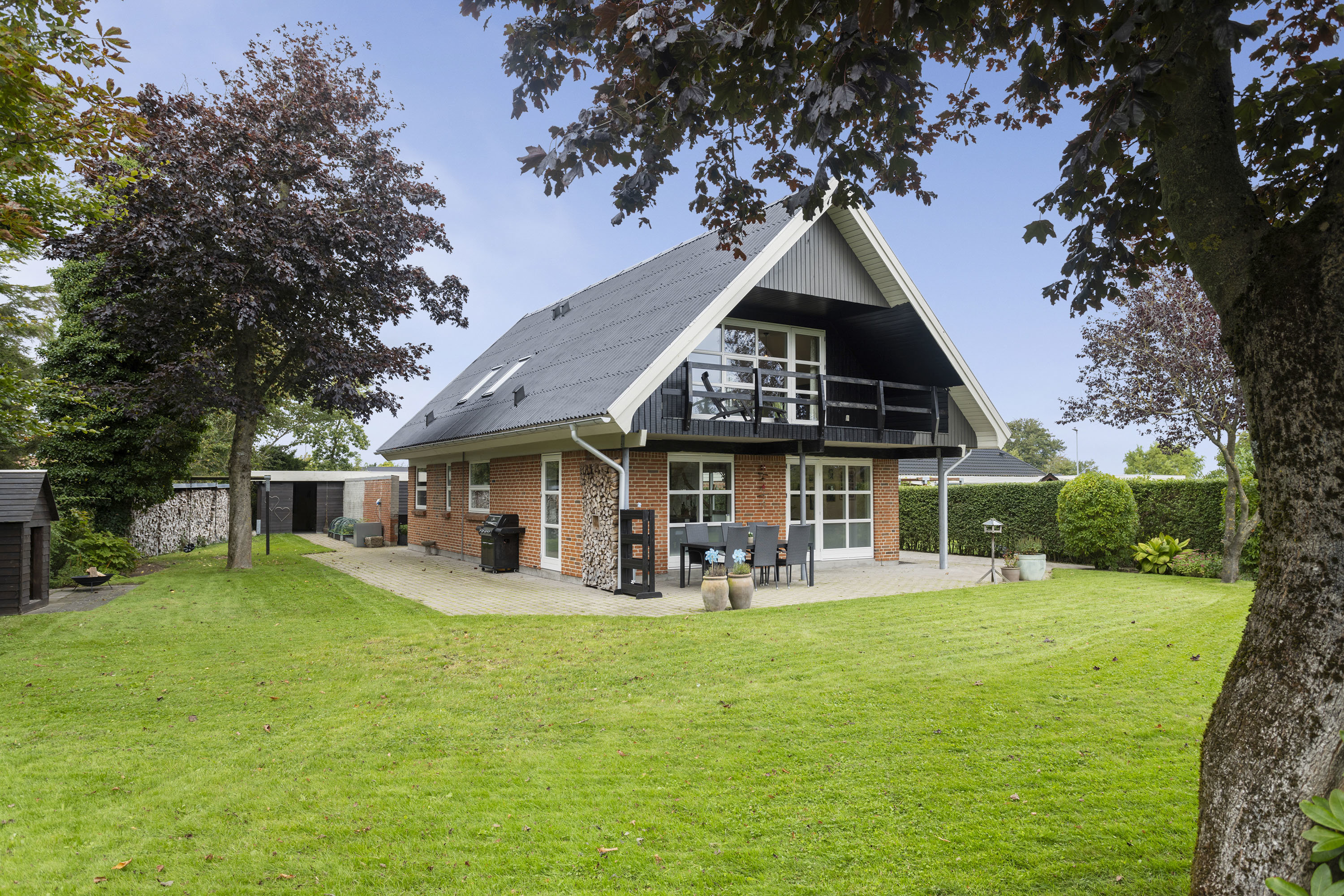 Fremhævet facade billede i fuldskærmstilstand. Billede af Slagterivej 54, 9300 Sæby