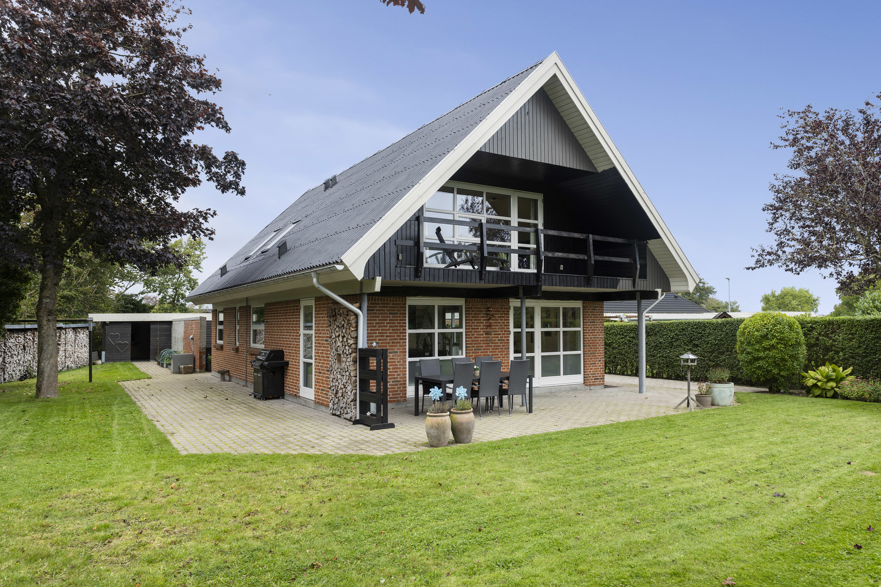 Fremhævet facade billede i fuldskærmstilstand. Billede af Slagterivej 54, 9300 Sæby