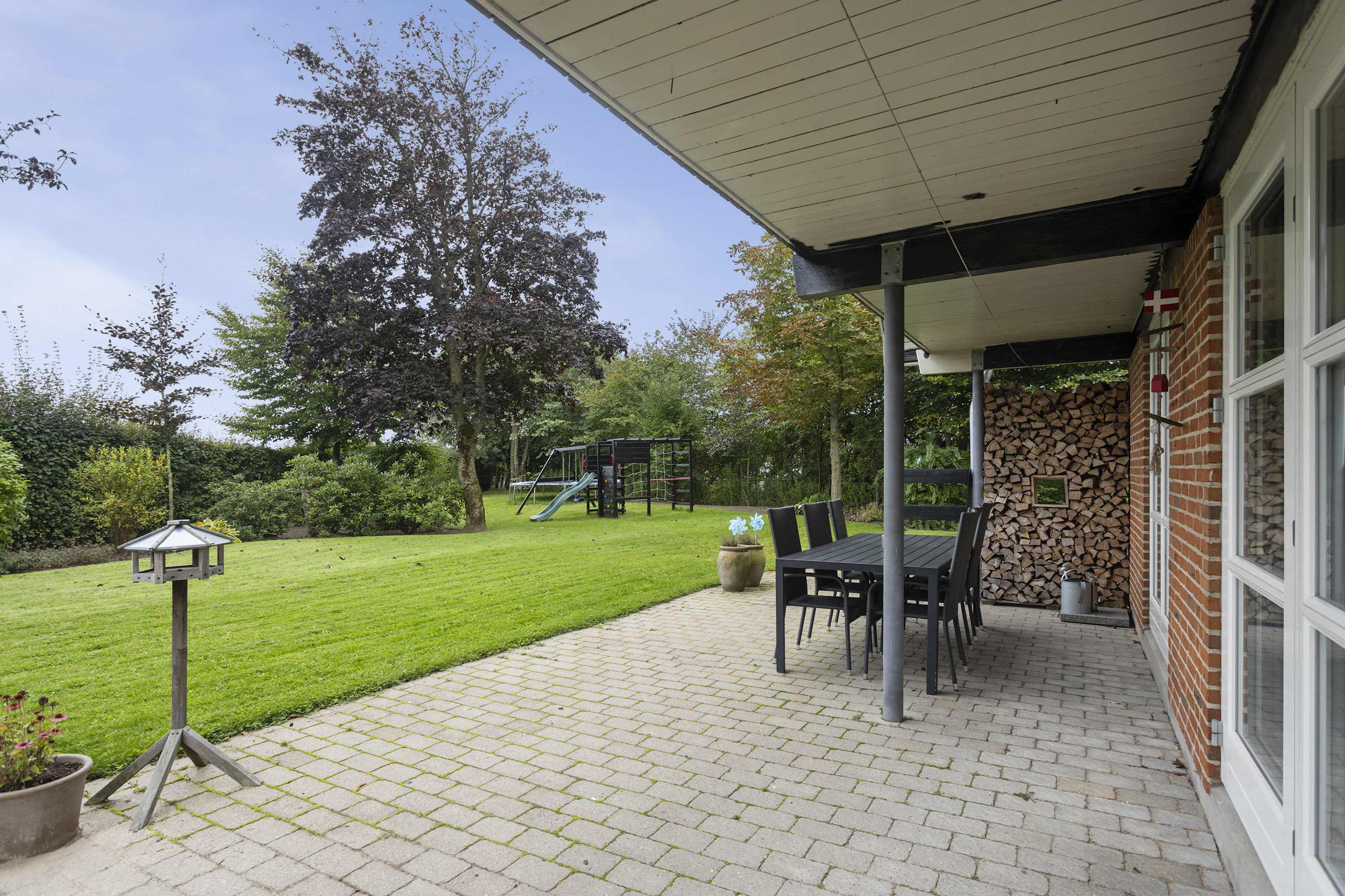 Fremhævet terrasse billede i fuldskærmstilstand. Billede af Slagterivej 54, 9300 Sæby