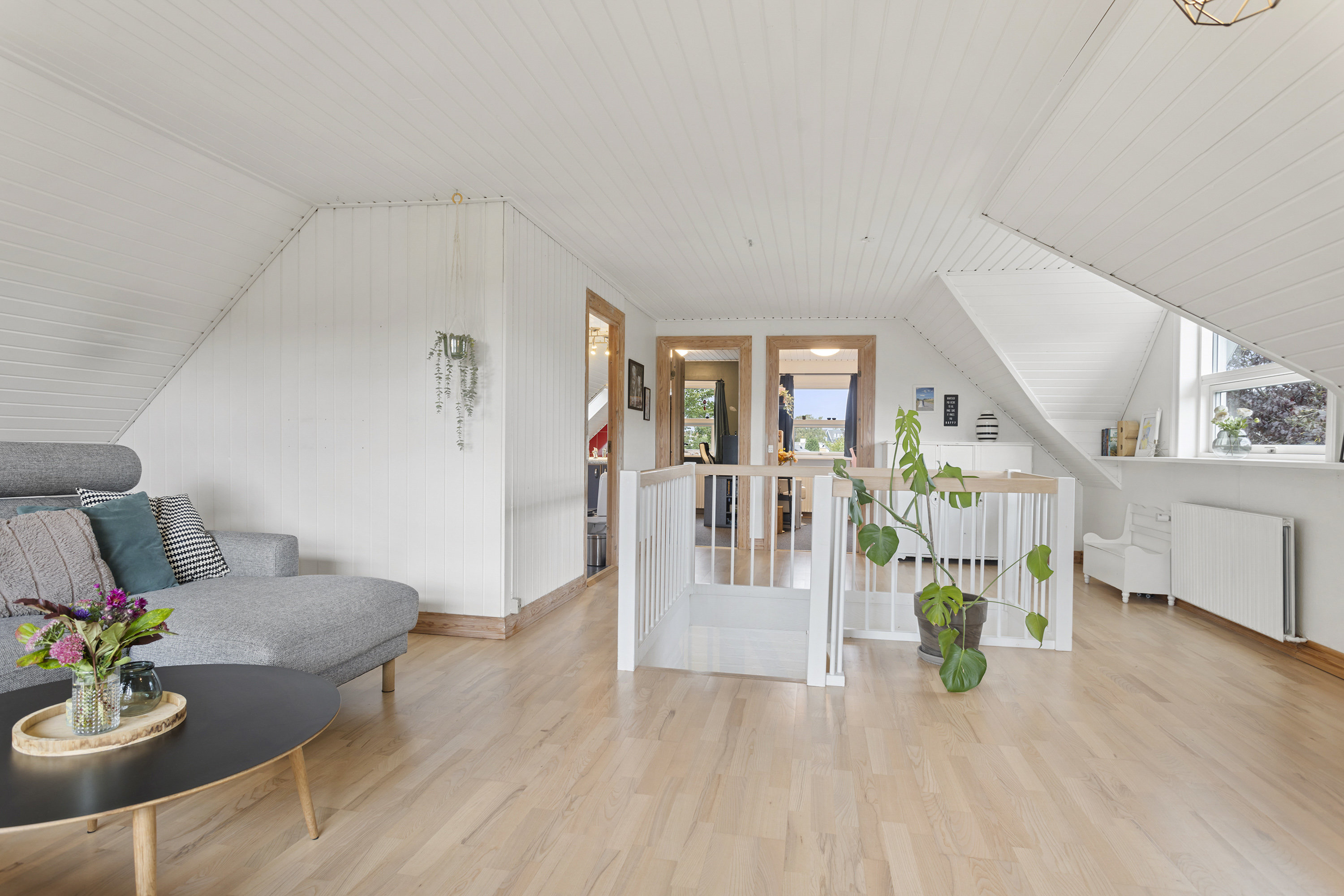 Fremhævet stue billede i fuldskærmstilstand. Billede af Slagterivej 54, 9300 Sæby