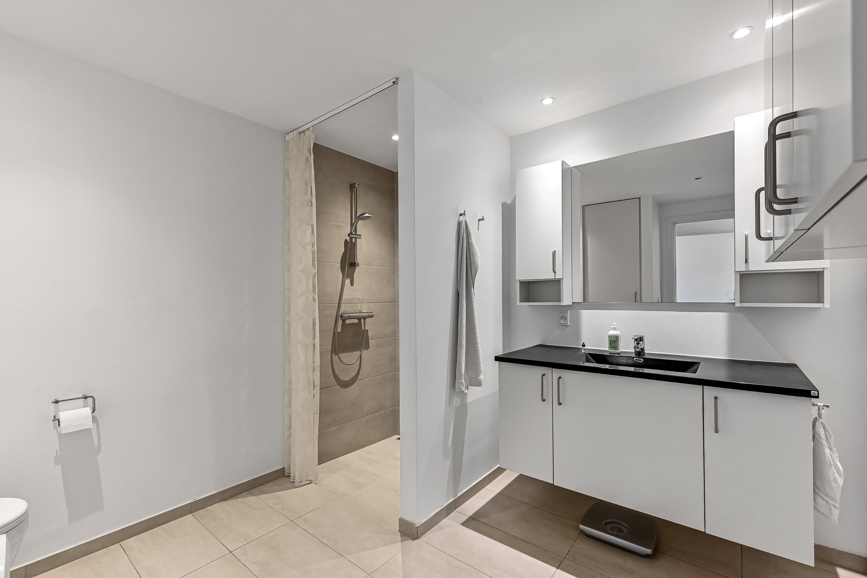 Fremhævet badeværelse billede i fuldskærmstilstand. Billede af Thrigesvej 27, 3. 5., 7400 Herning