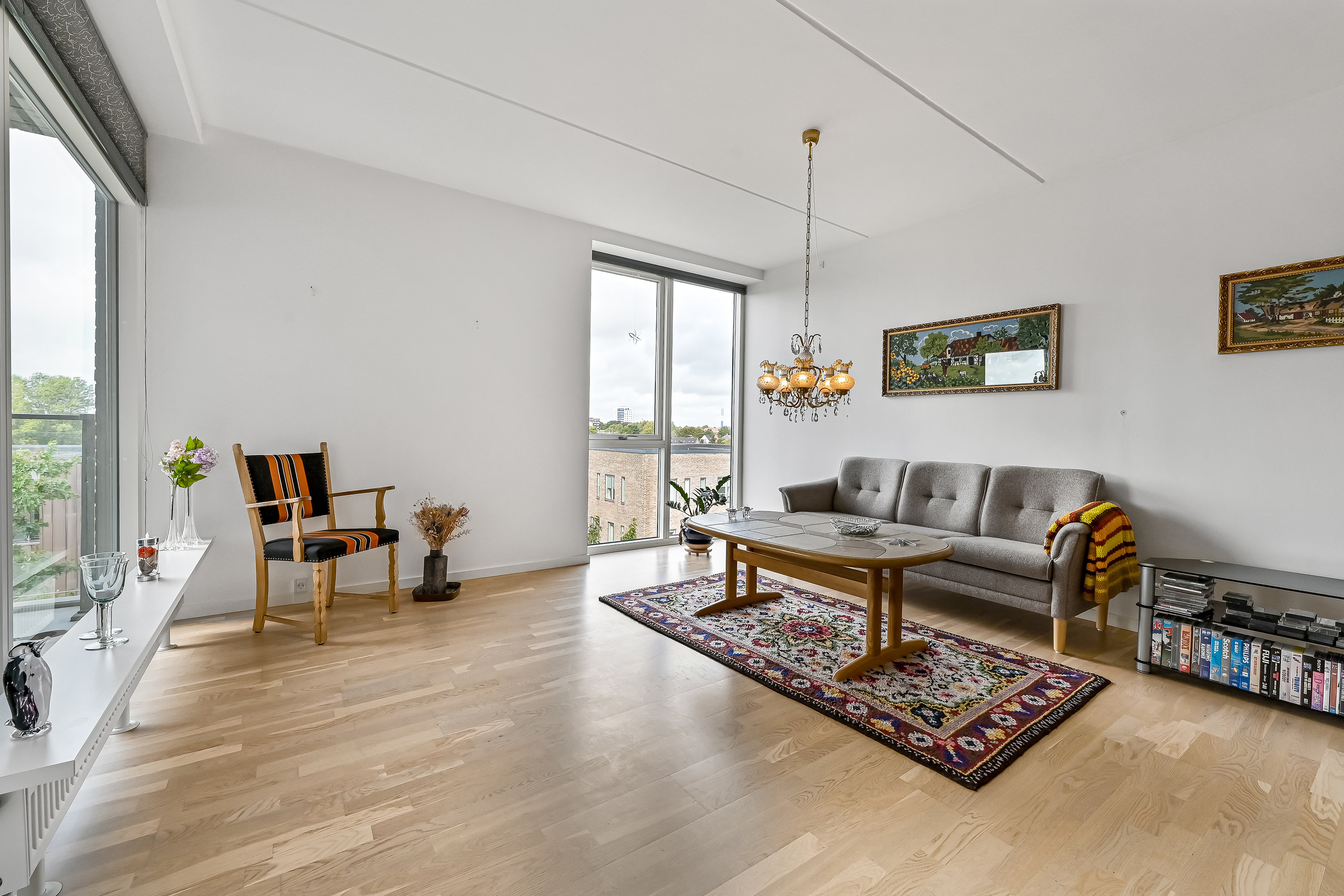 Fremhævet stue billede i fuldskærmstilstand. Billede af Thrigesvej 27, 3. 5., 7400 Herning