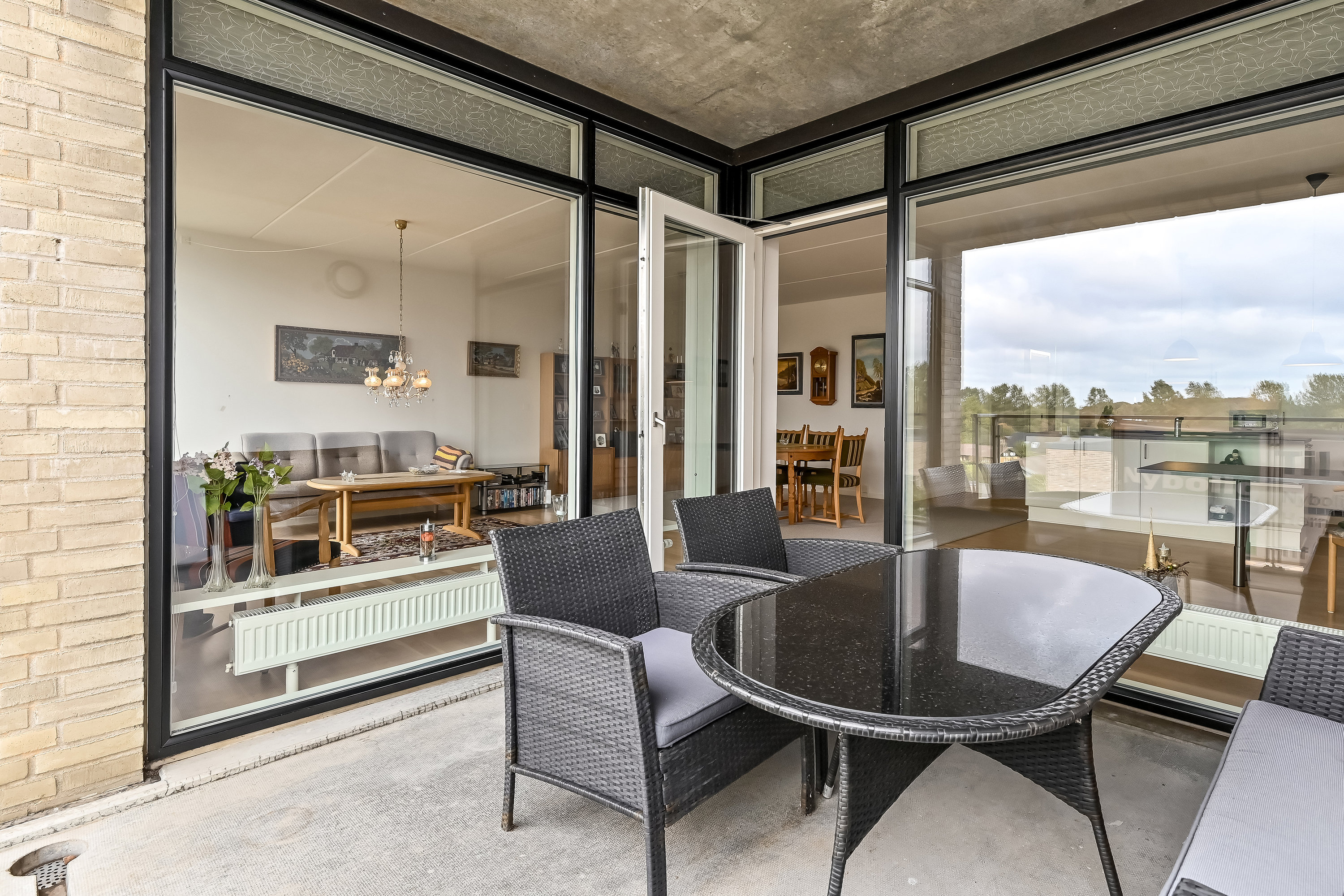 Fremhævet altan billede i fuldskærmstilstand. Billede af Thrigesvej 27, 3. 5., 7400 Herning