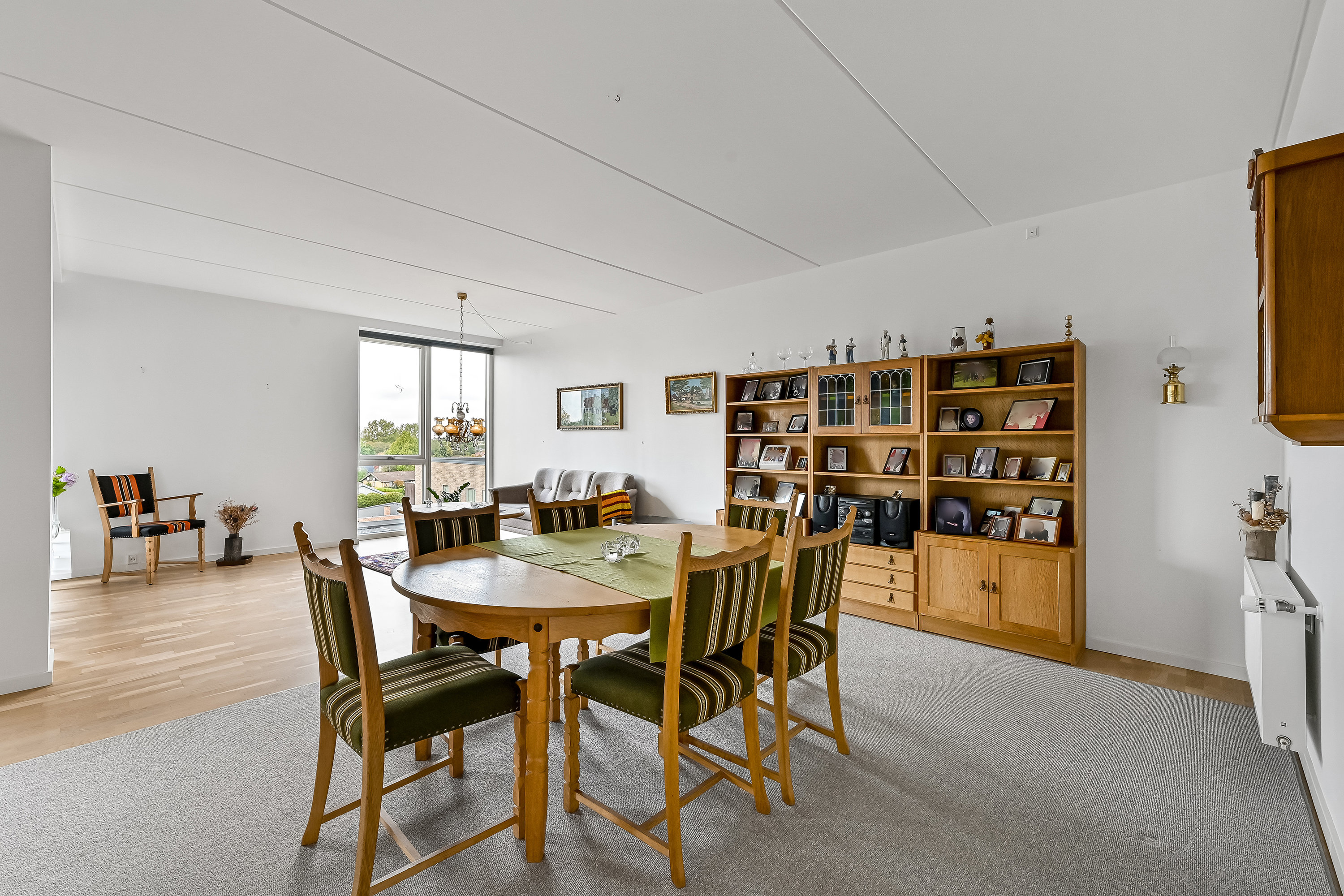 Fremhævet stue billede i fuldskærmstilstand. Billede af Thrigesvej 27, 3. 5., 7400 Herning