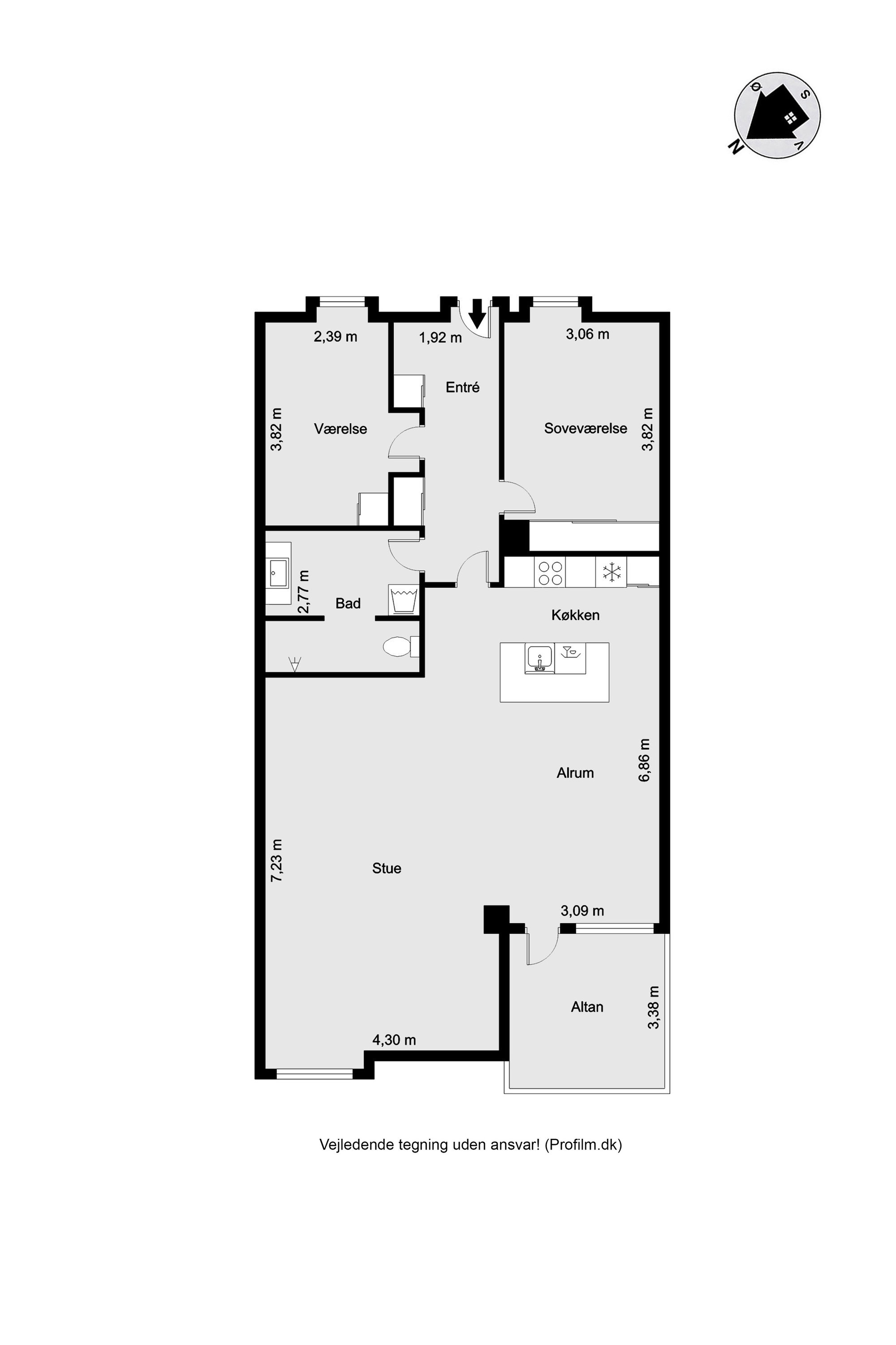 Plantegninger billede af Thrigesvej 27, 3. 5., 7400 Herning