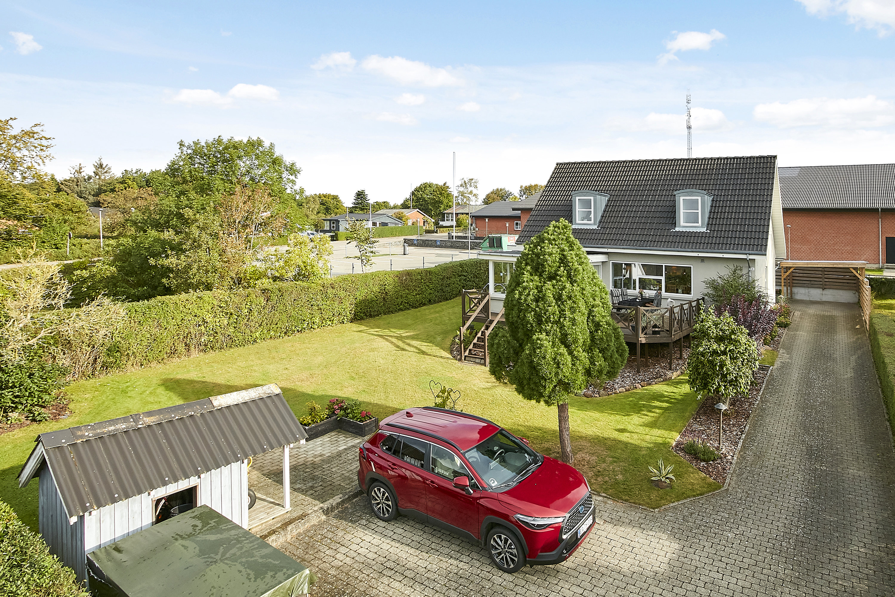 Fremhævet  billede i fuldskærmstilstand. Billede af Kildevej 4, 8763 Rask Mølle