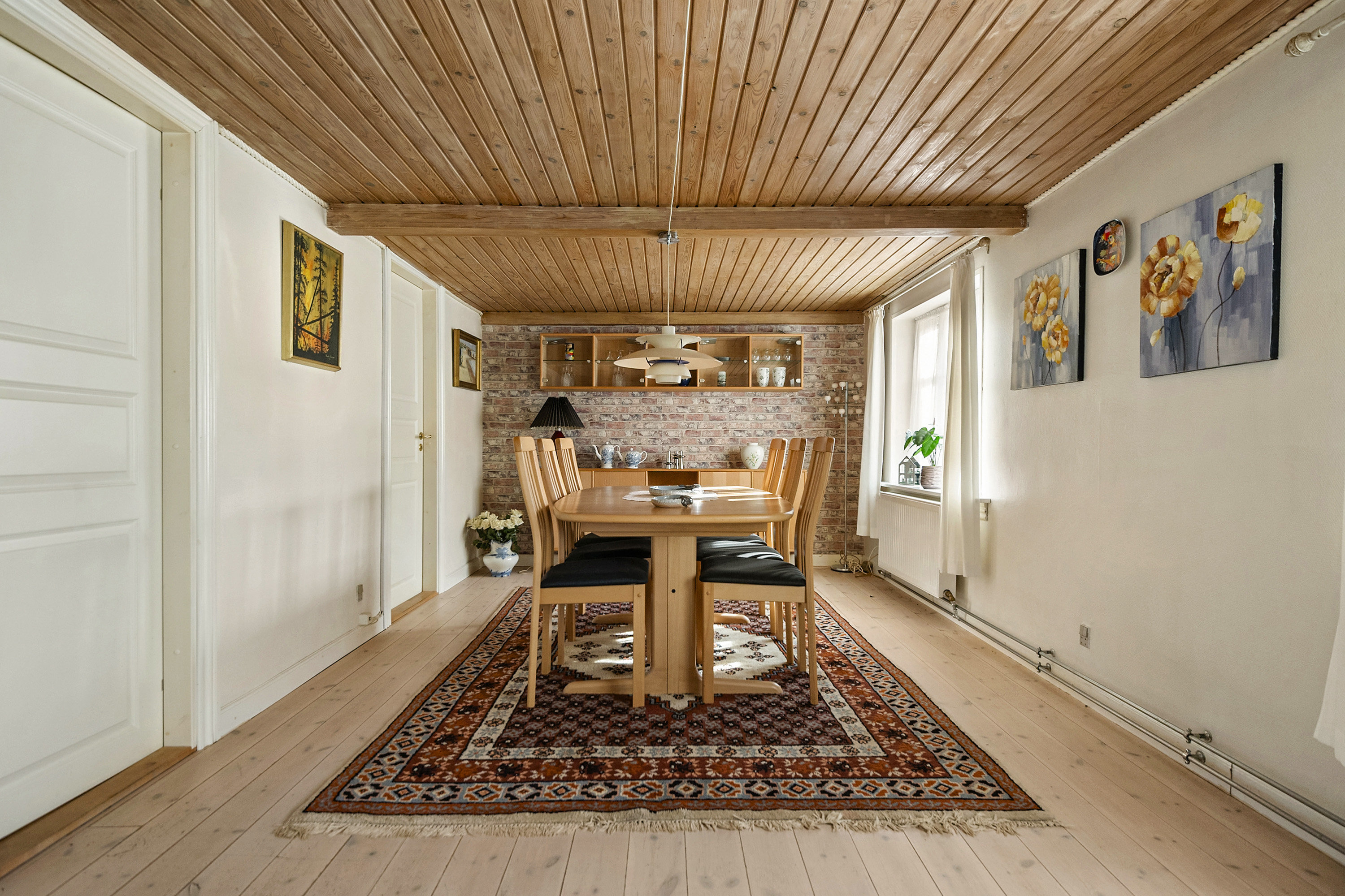 Fremhævet spisestue billede i fuldskærmstilstand. Billede af Blichersvej 20, Over Randlev, 8300 Odder