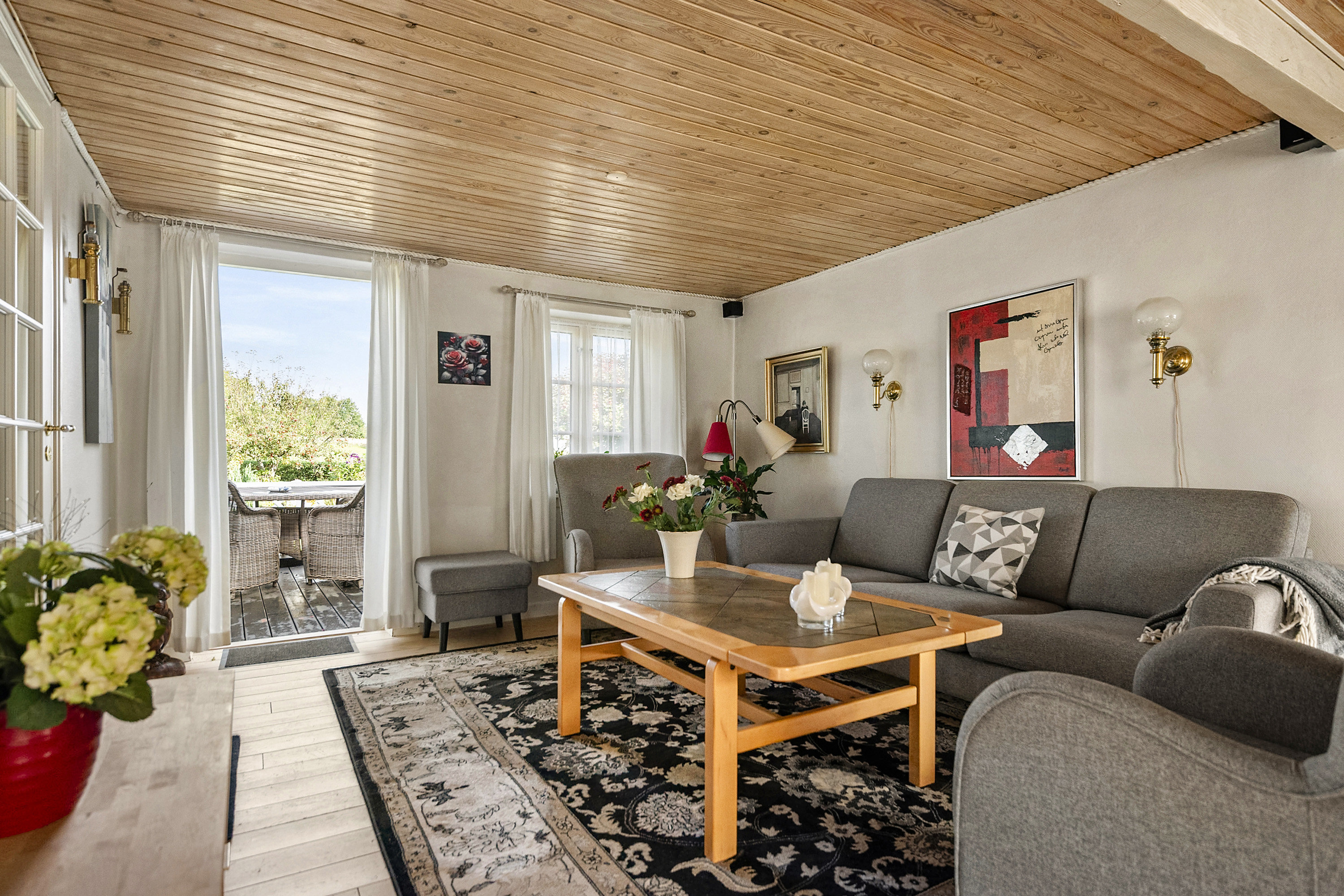 Fremhævet stue billede i fuldskærmstilstand. Billede af Blichersvej 20, Over Randlev, 8300 Odder