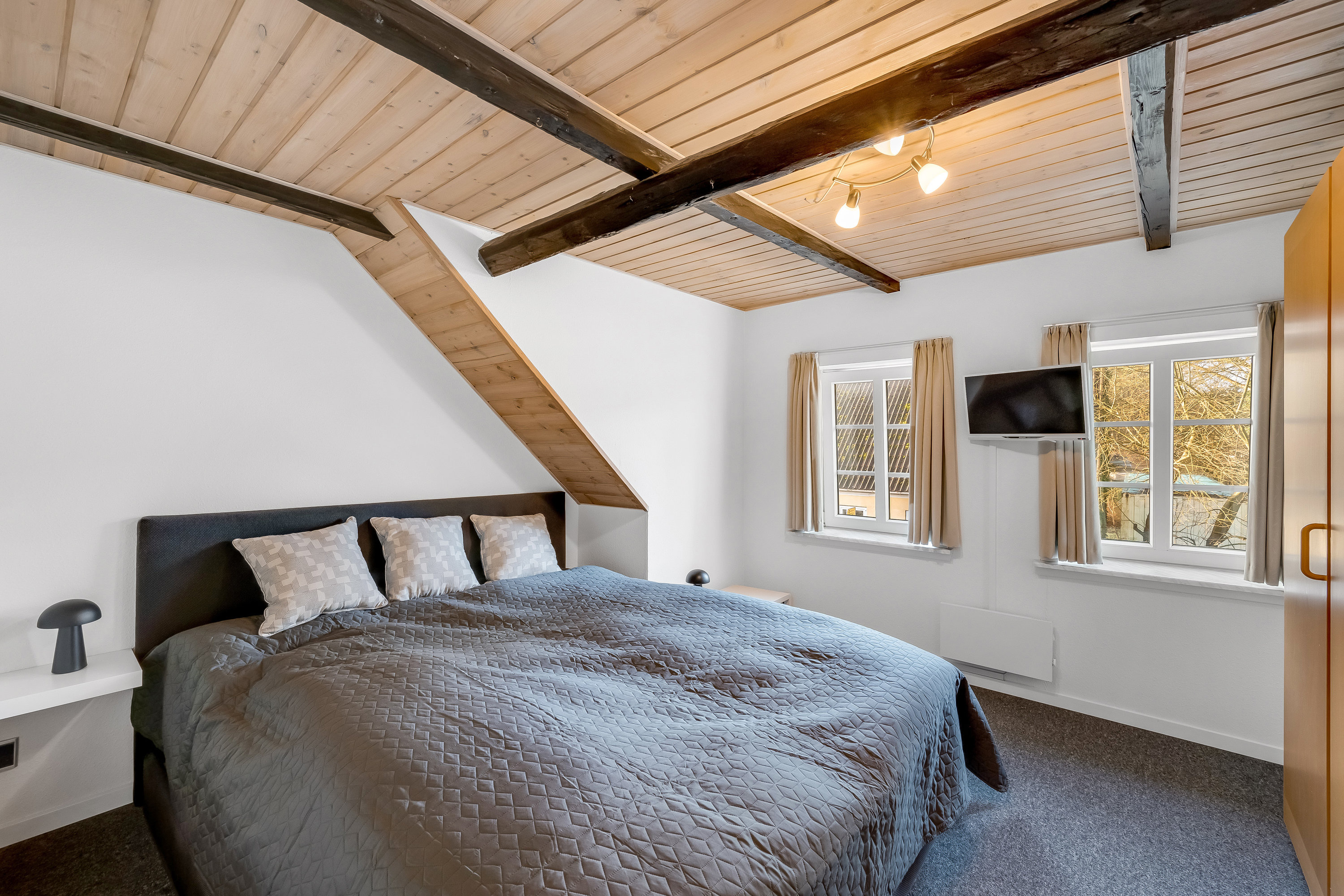 Fremhævet soveværelse billede i fuldskærmstilstand. Billede af Langgade 17, Kvong, 6800 Varde