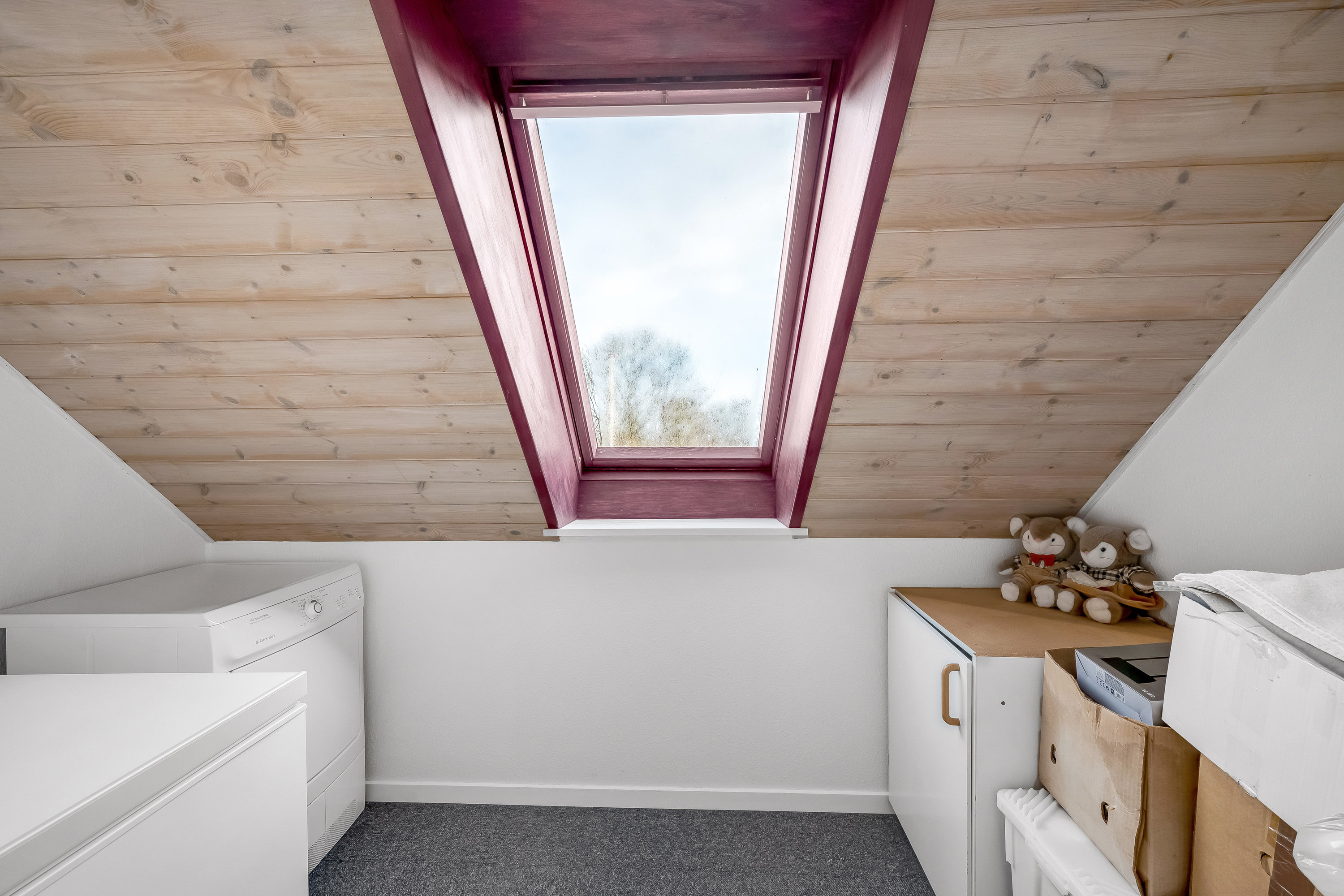 Fremhævet værelse 1. sal billede i fuldskærmstilstand. Billede af Langgade 17, Kvong, 6800 Varde