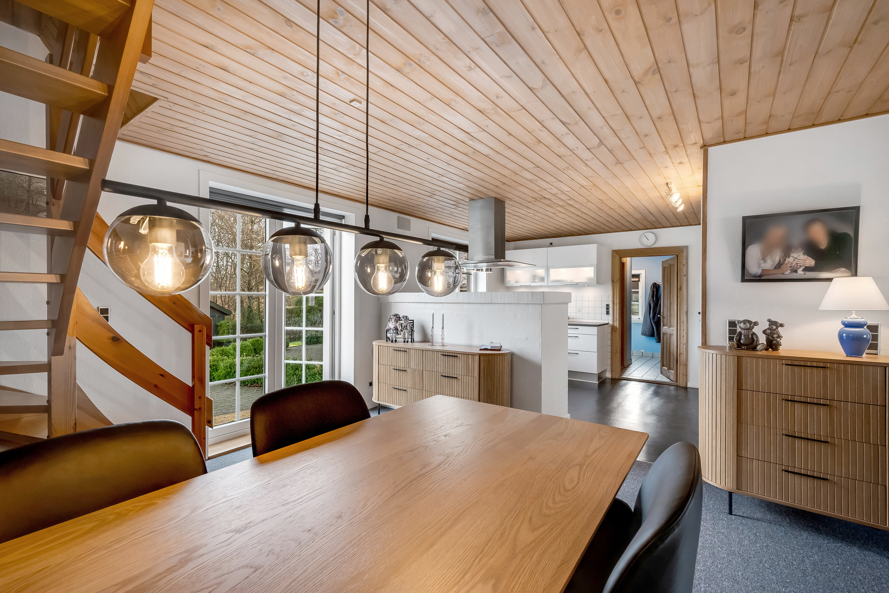 Fremhævet køkkenalrum billede i fuldskærmstilstand. Billede af Langgade 17, Kvong, 6800 Varde