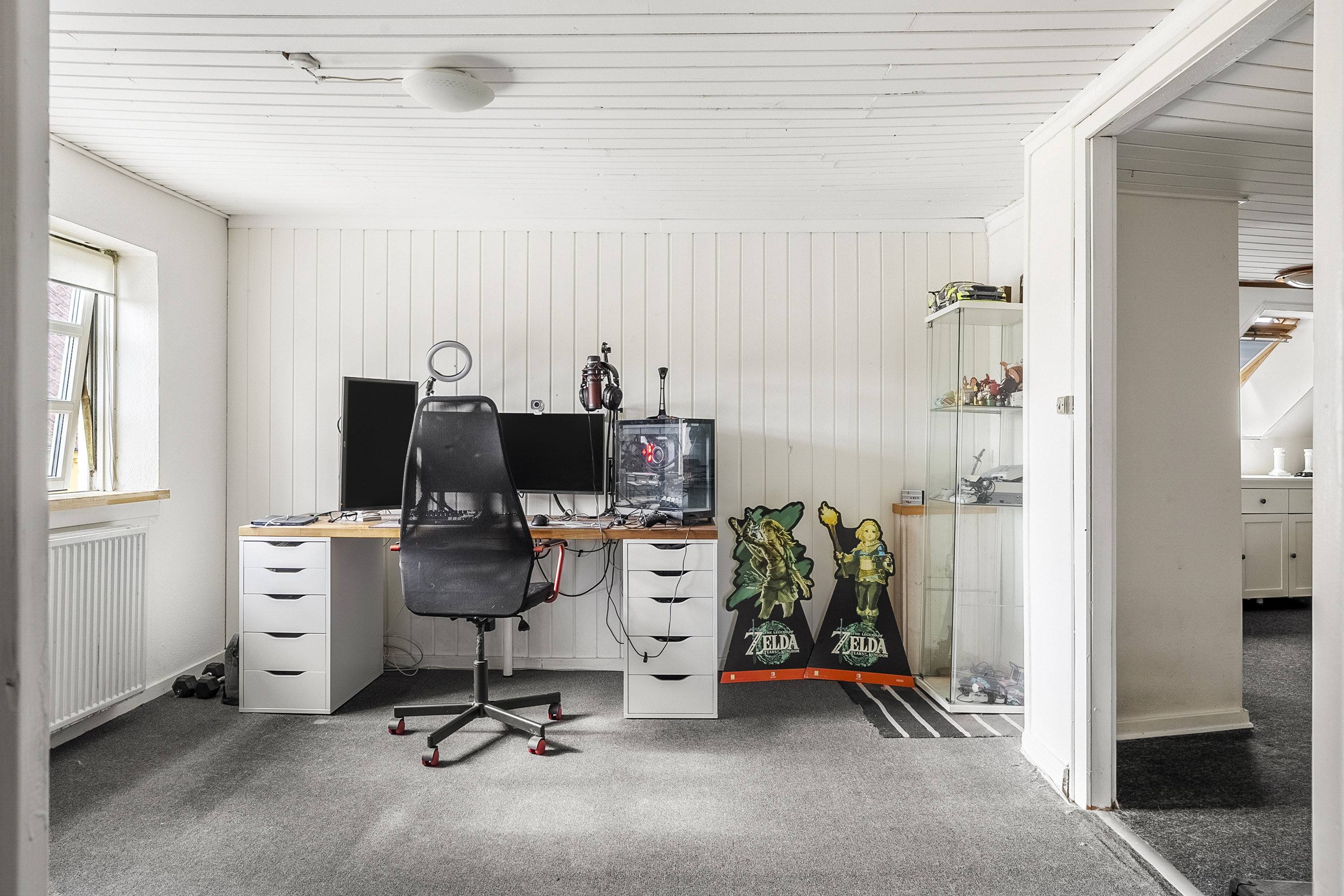 Fremhævet kontor billede i fuldskærmstilstand. Billede af Sønderbakken 2, Glud, 7130 Juelsminde