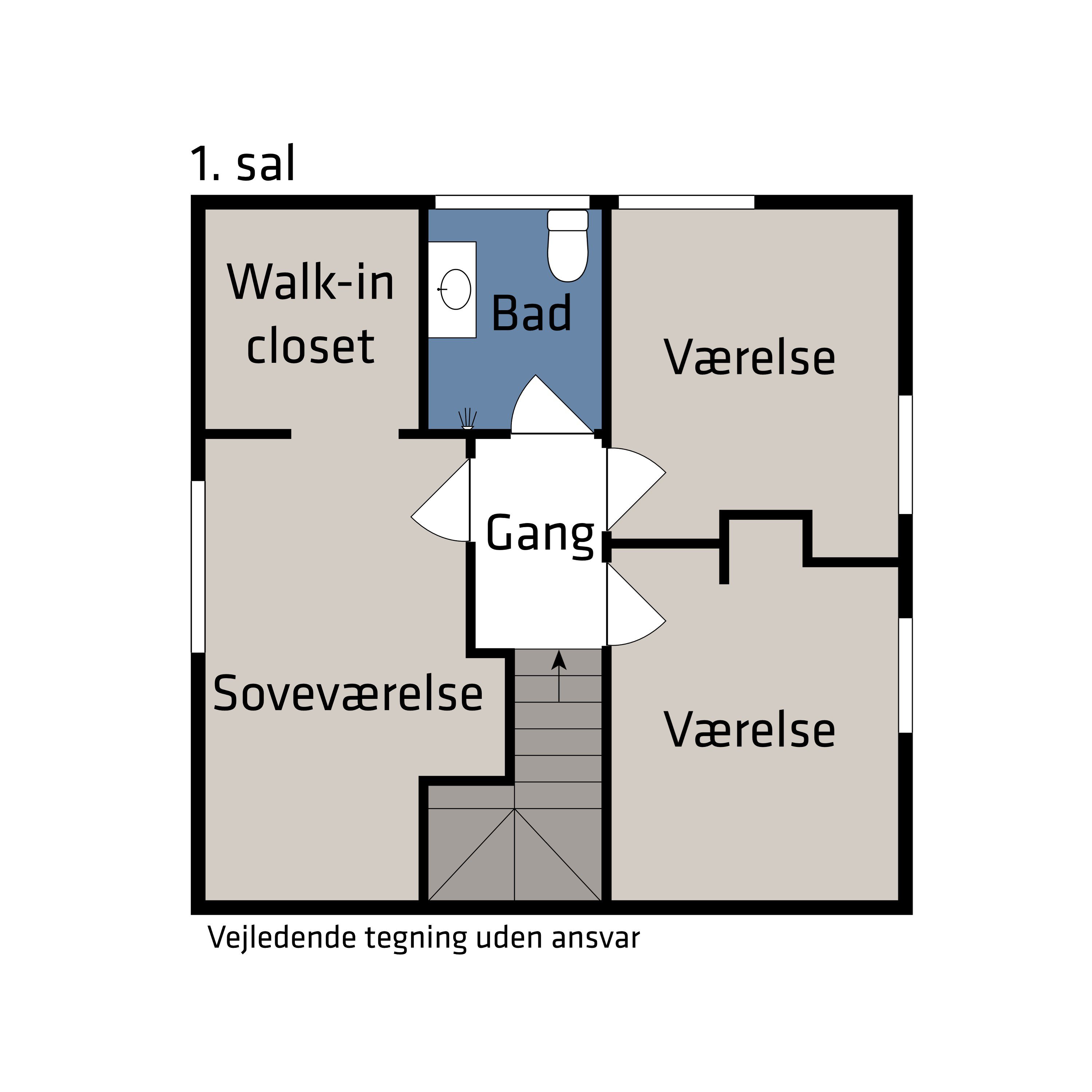 Plantegninger billede af Jelshøjvænget 25A, 8270 Højbjerg