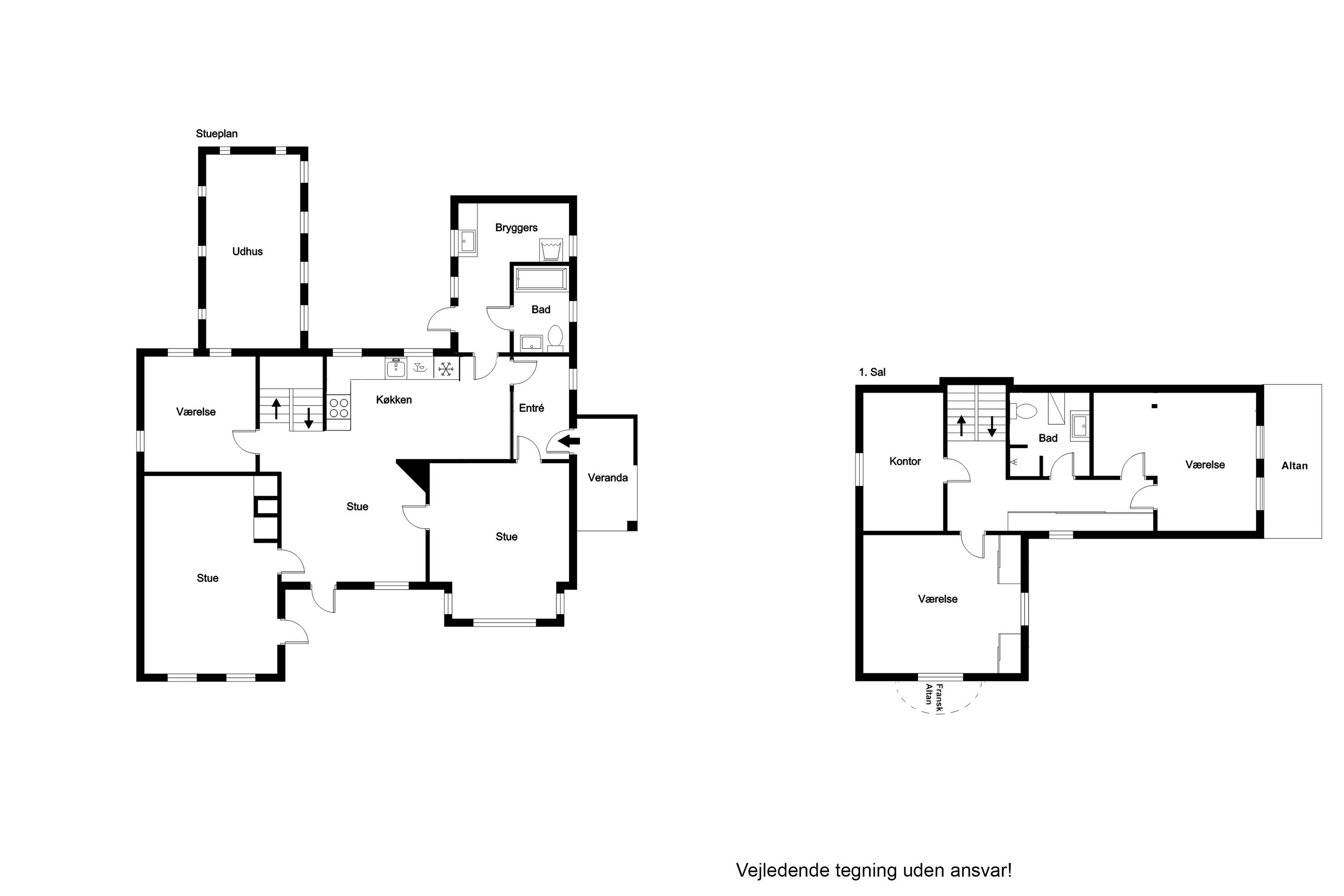 Plantegninger billede af Nakkevej 10, 9640 Farsø