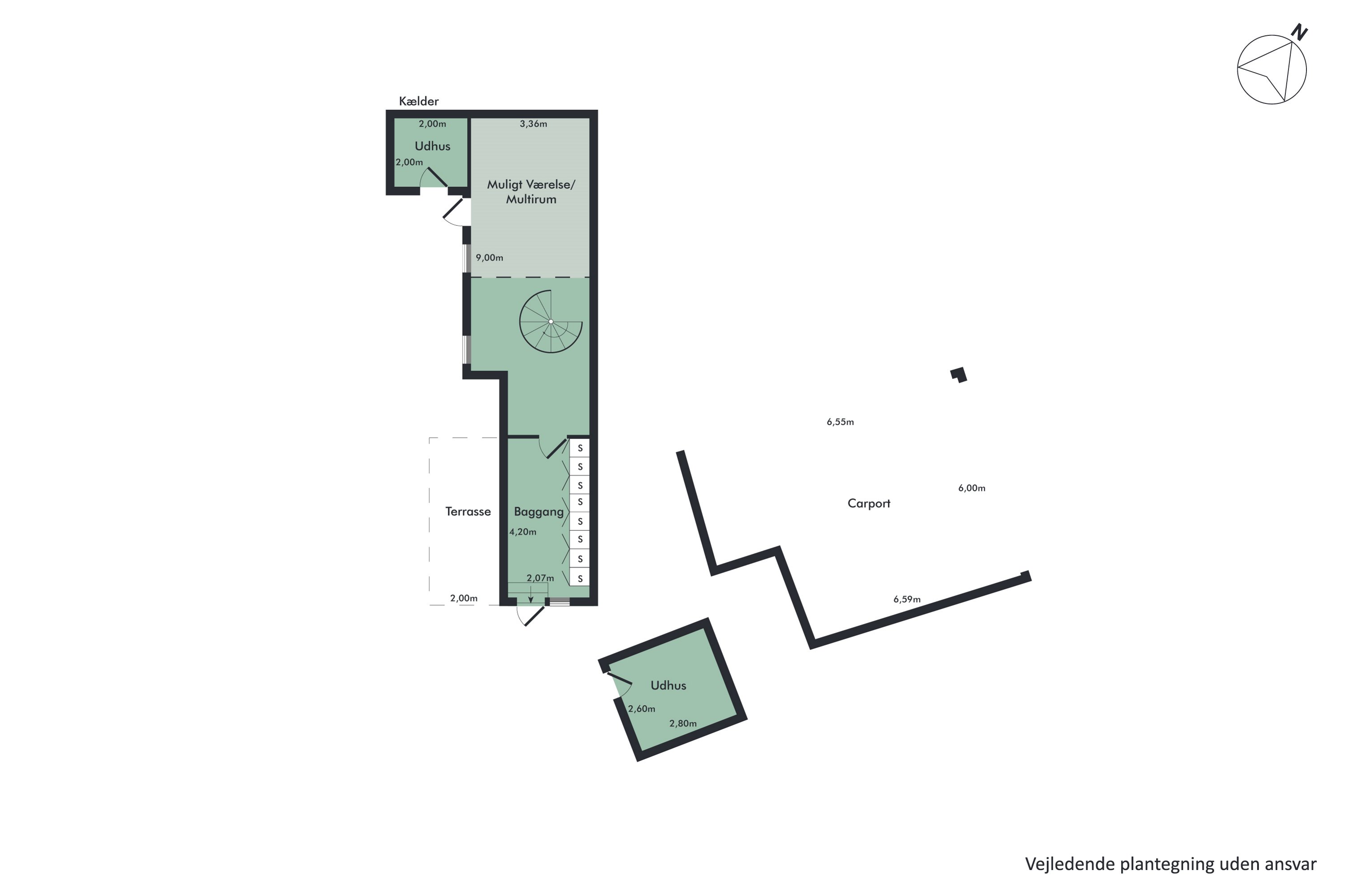 Plantegninger billede af Udsigten 19, Hobro By, 9500 Hobro