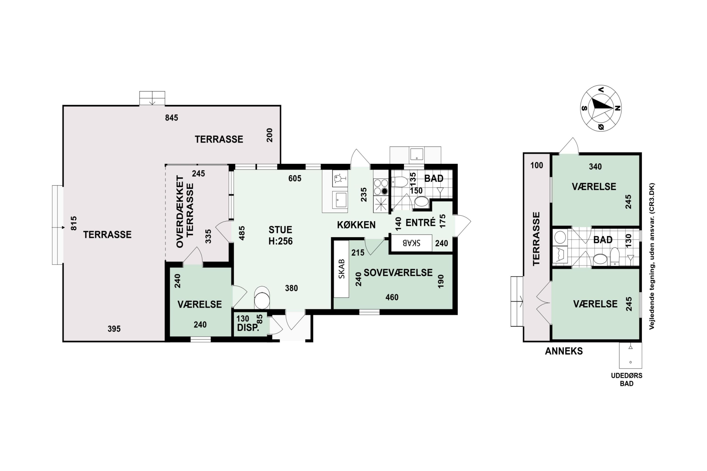 Plantegninger billede af Park Alle 9B, 3120 Dronningmølle