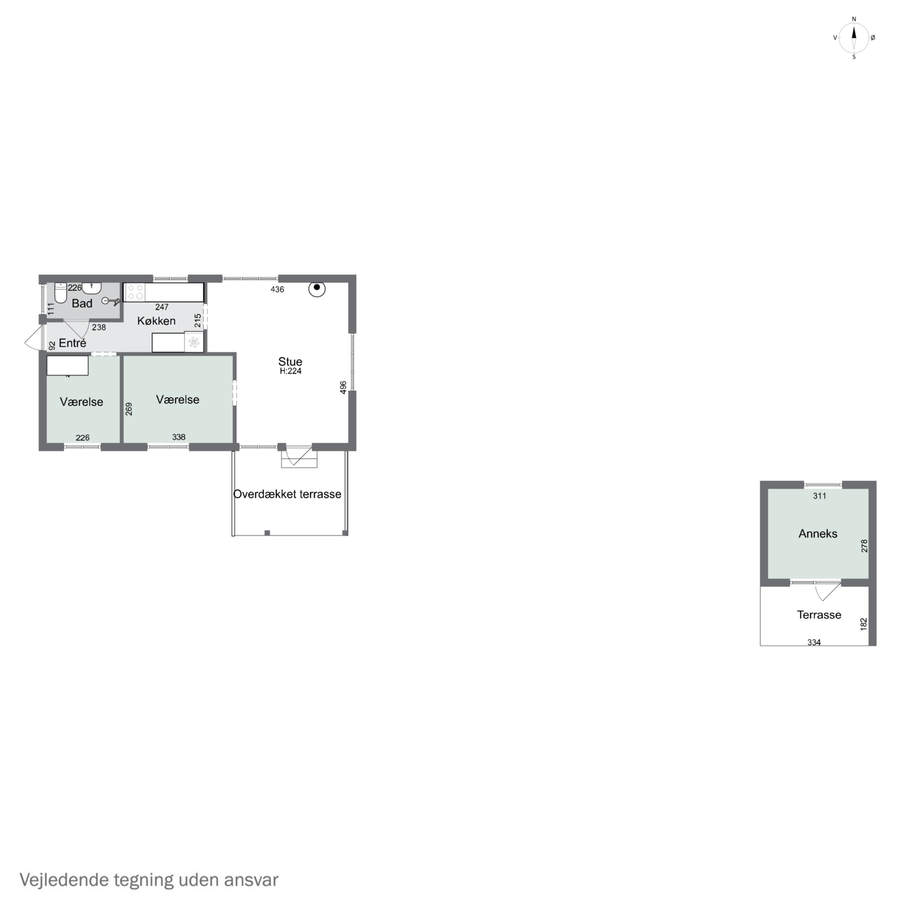 Plantegninger billede af Elvervangen 15, 4500 Nykøbing Sj
