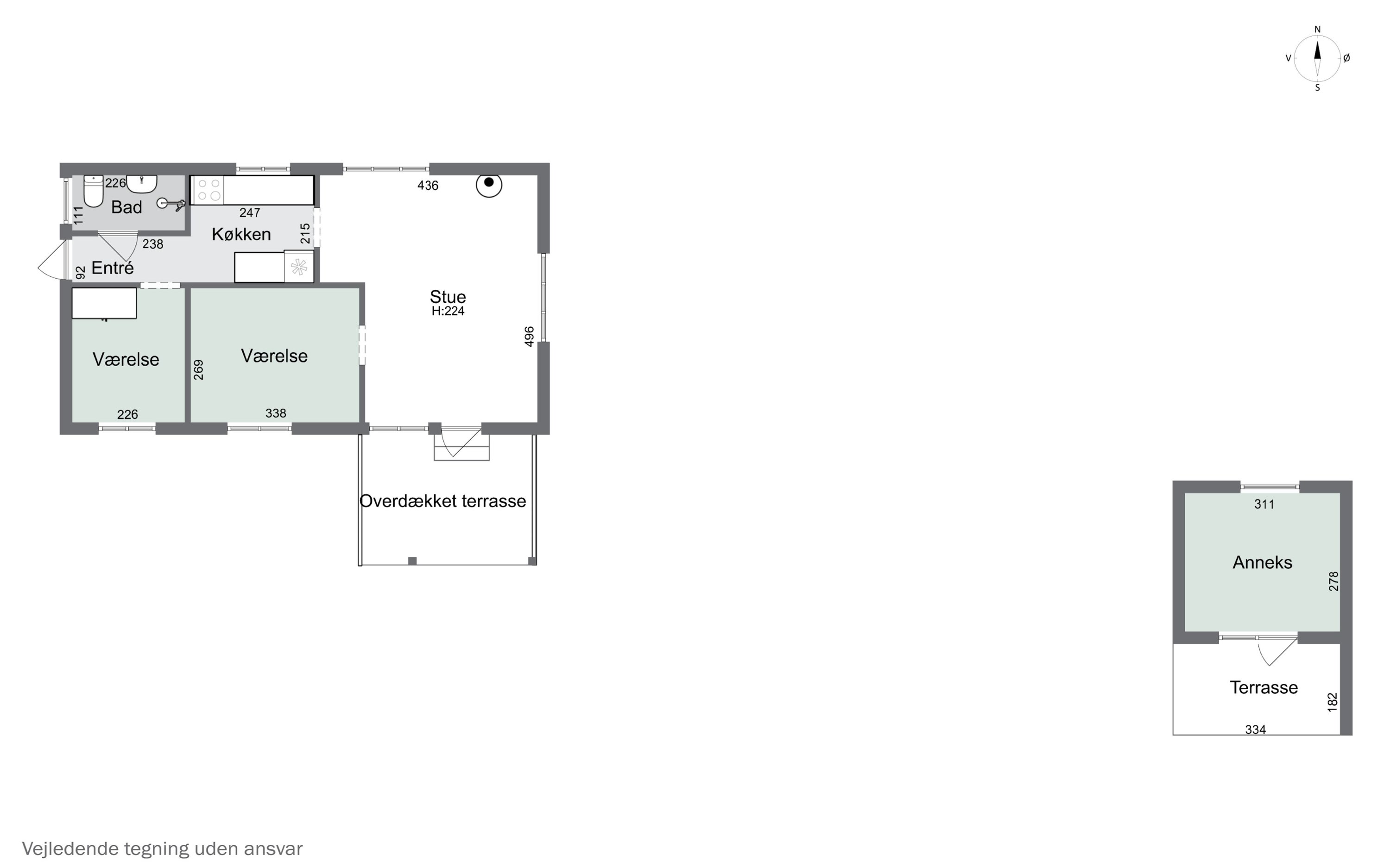 Plantegninger billede af Elvervangen 15, 4500 Nykøbing Sj