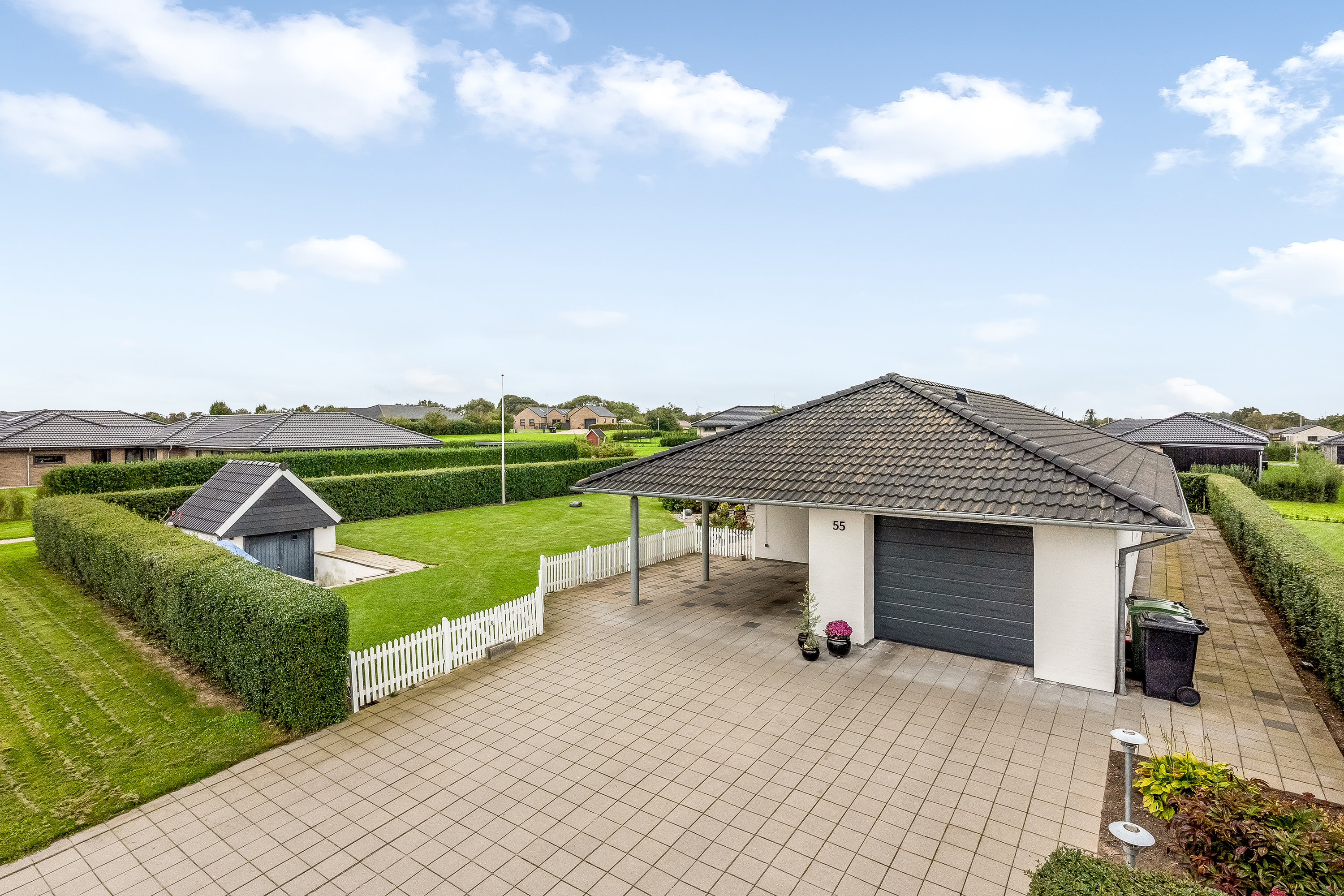 Fremhævet ejendommen billede i fuldskærmstilstand. Billede af Højgårdsparken 55, 7560 Hjerm