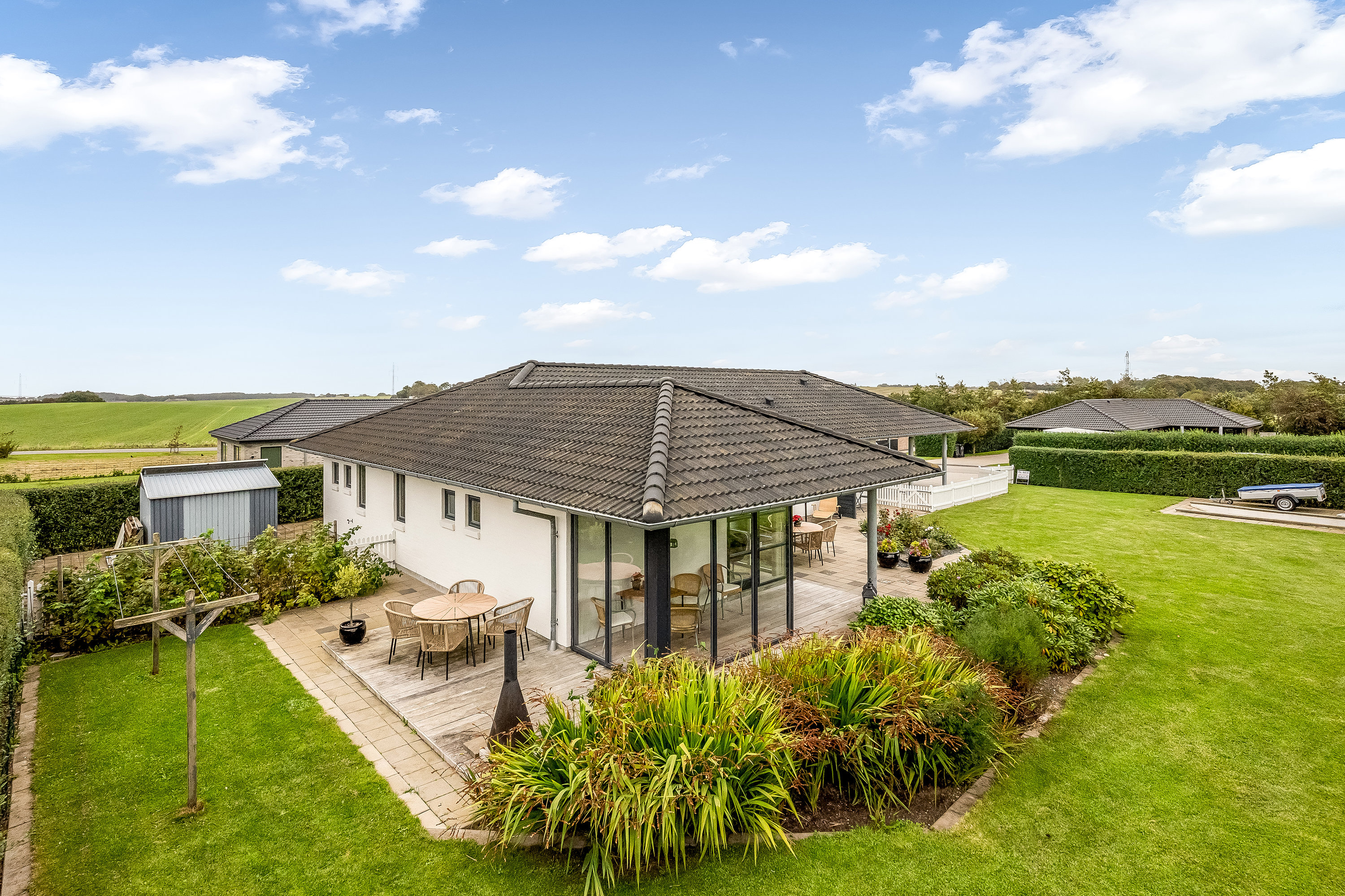 Fremhævet ejendommen billede i fuldskærmstilstand. Billede af Højgårdsparken 55, 7560 Hjerm