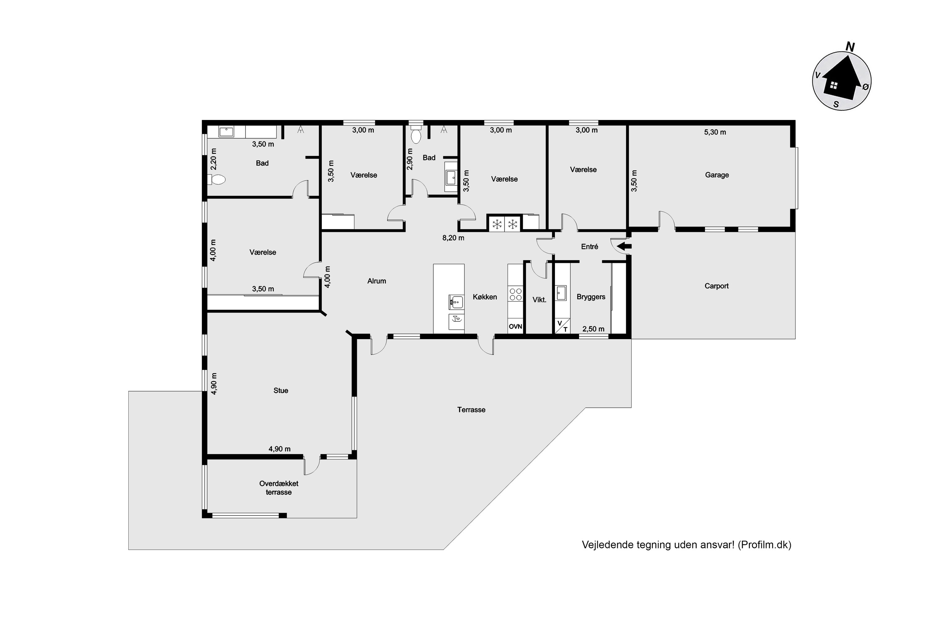Plantegninger billede af Højgårdsparken 55, 7560 Hjerm