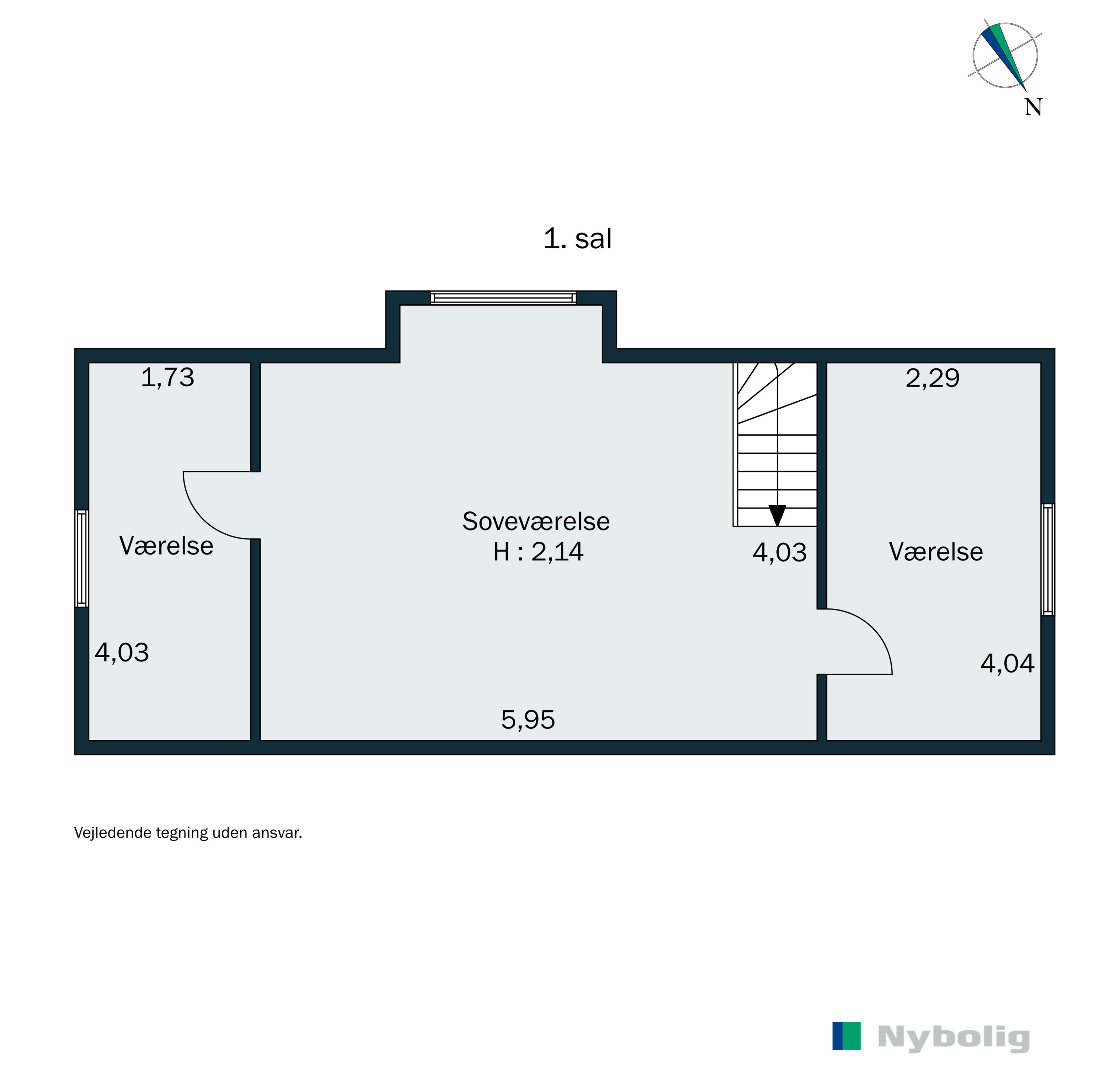 Plantegninger billede af Neder Hallumvej 91, Kvong, 6800 Varde