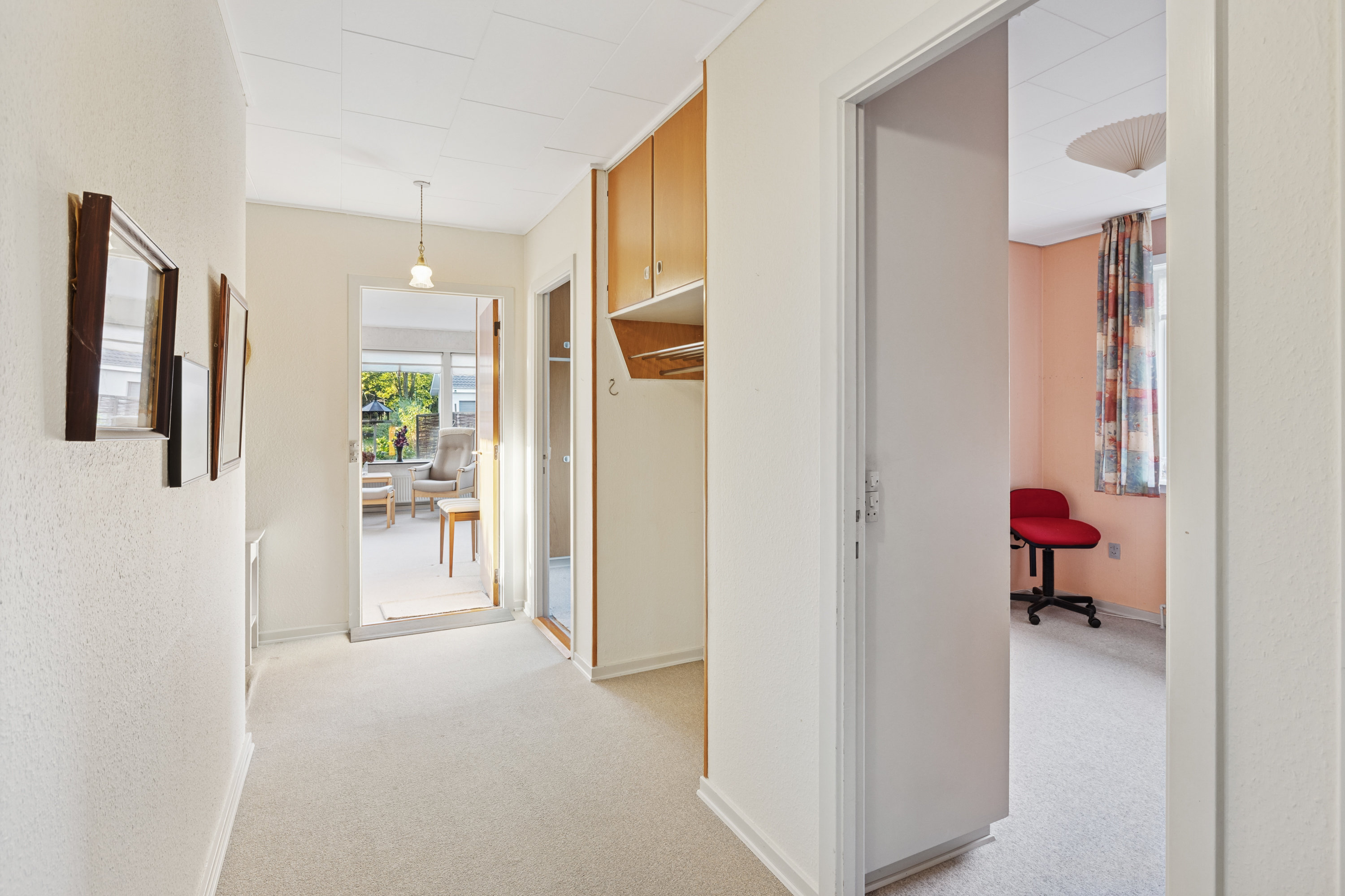 Fremhævet gang billede i fuldskærmstilstand. Billede af Skovvænget 5, Sjørup, 8800 Viborg