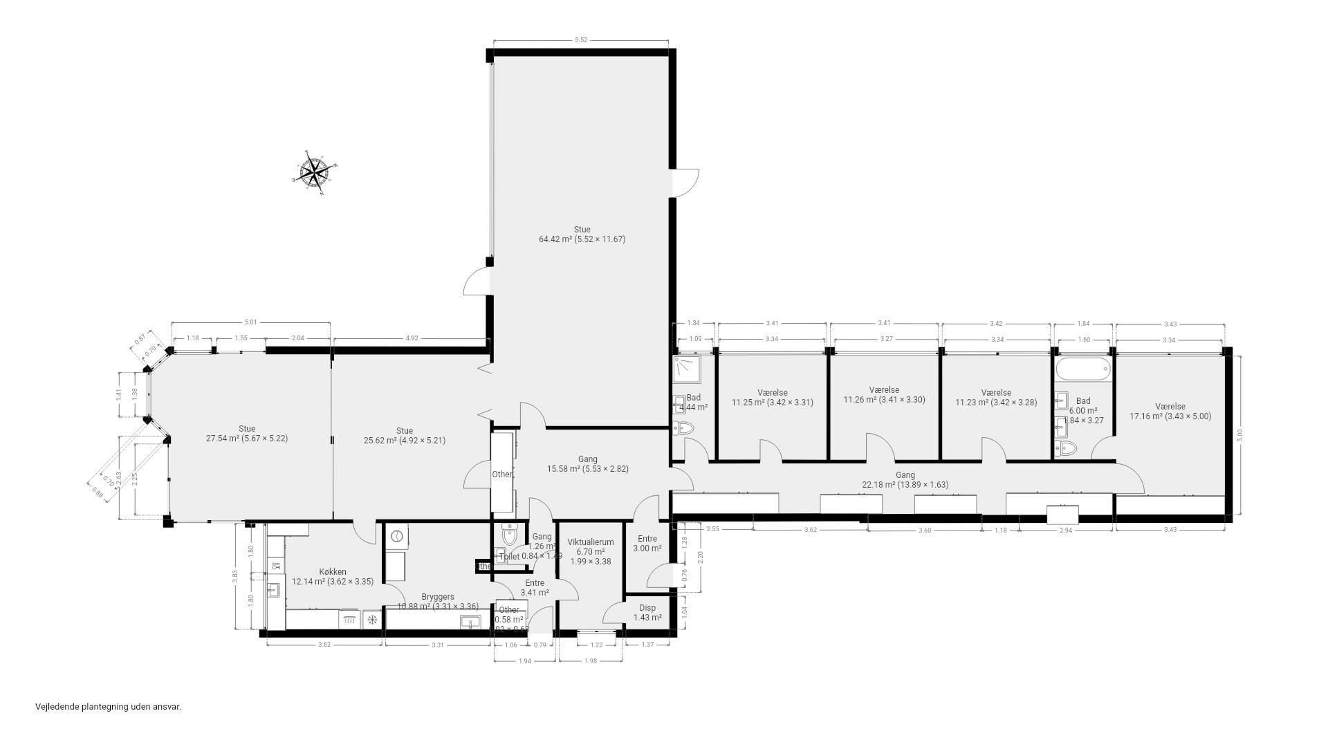 Plantegninger billede af Fælledvej 38, 7000 Fredericia