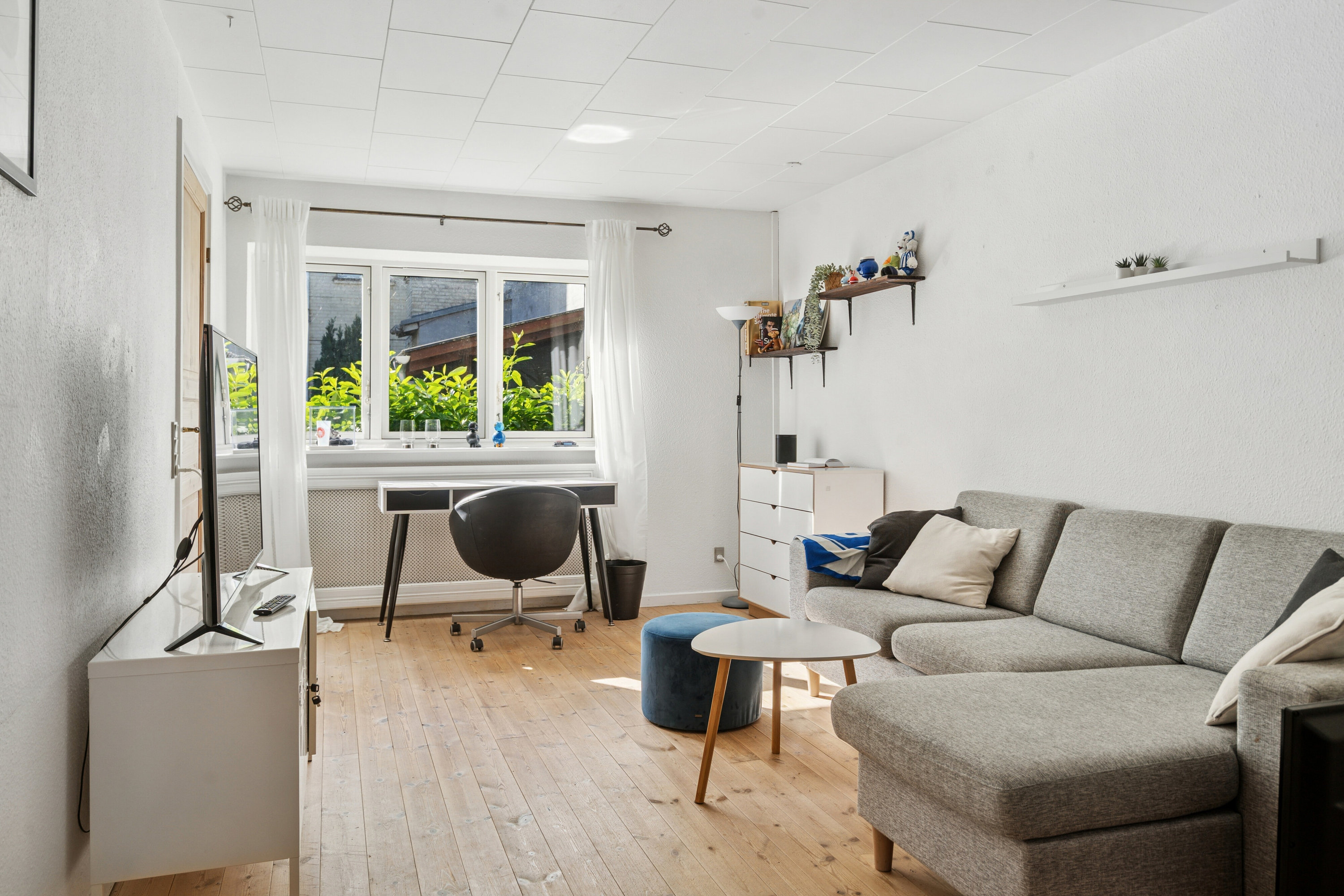 Fremhævet stue billede i fuldskærmstilstand. Billede af Nyborgvej 104B, st.. tv., 5000 Odense C