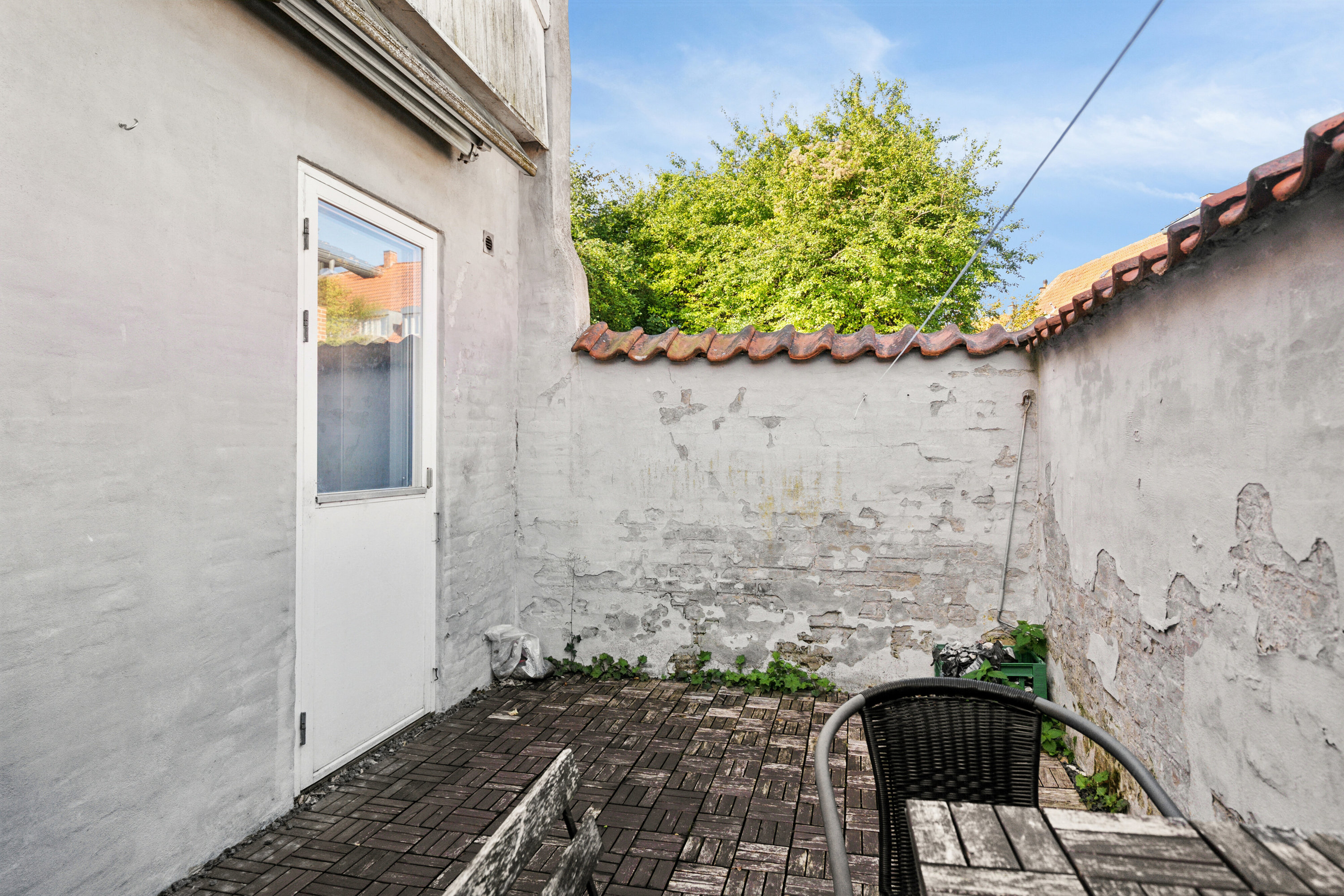 Fremhævet terrasse billede i fuldskærmstilstand. Billede af Nyborgvej 104B, st.. tv., 5000 Odense C